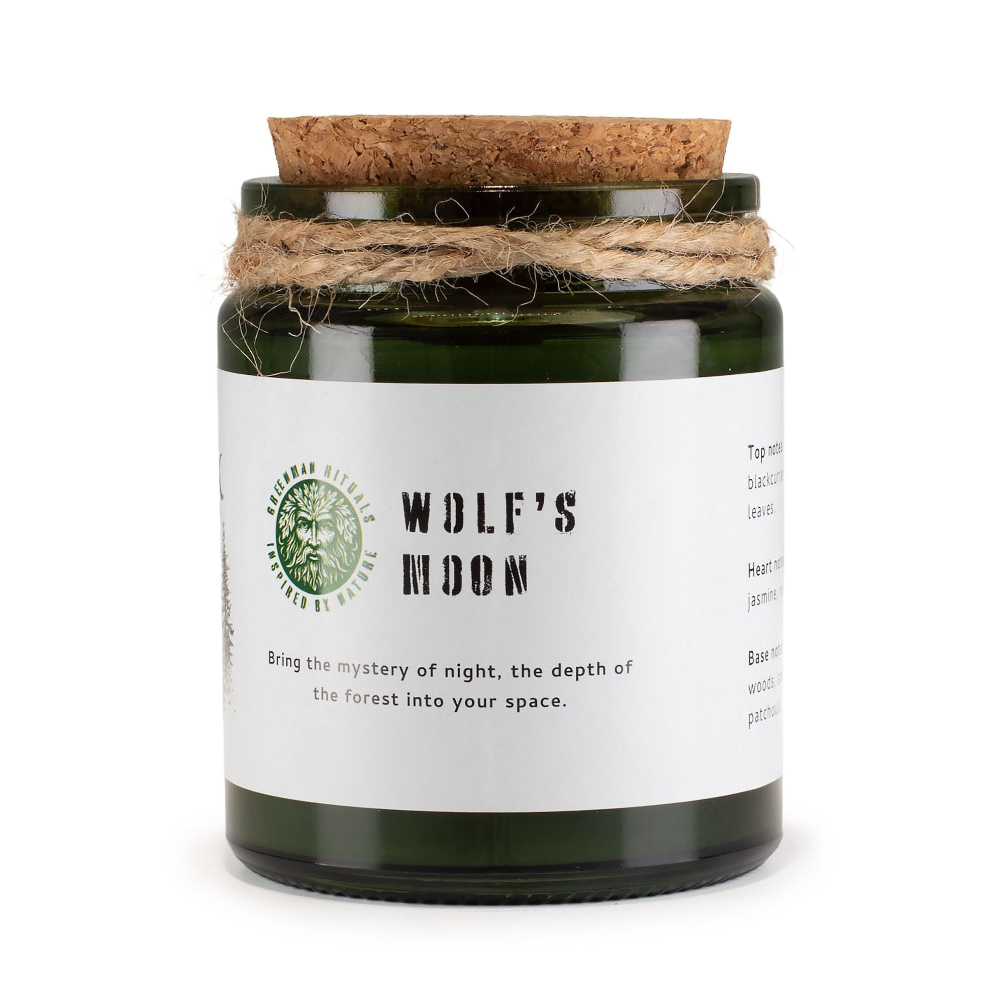 Vela de Soja Greenman Woodwick Lua do Lobo