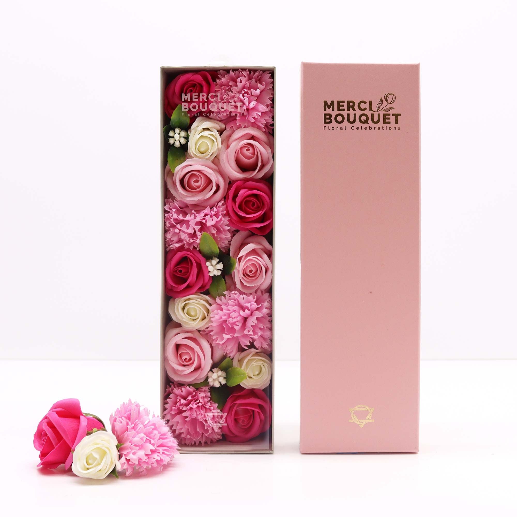 Caixa Longa - Bênçãos de Bebé - Rosa