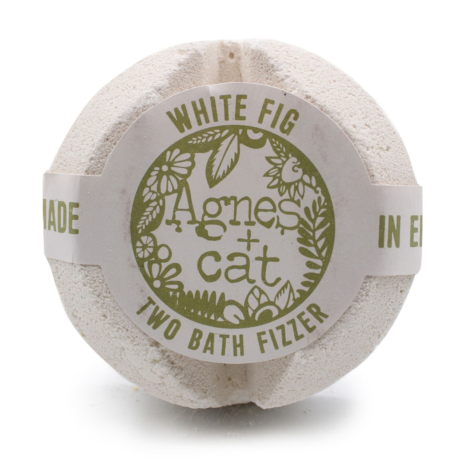 Bomba de Banho Agnes + Cat - Figo Branco