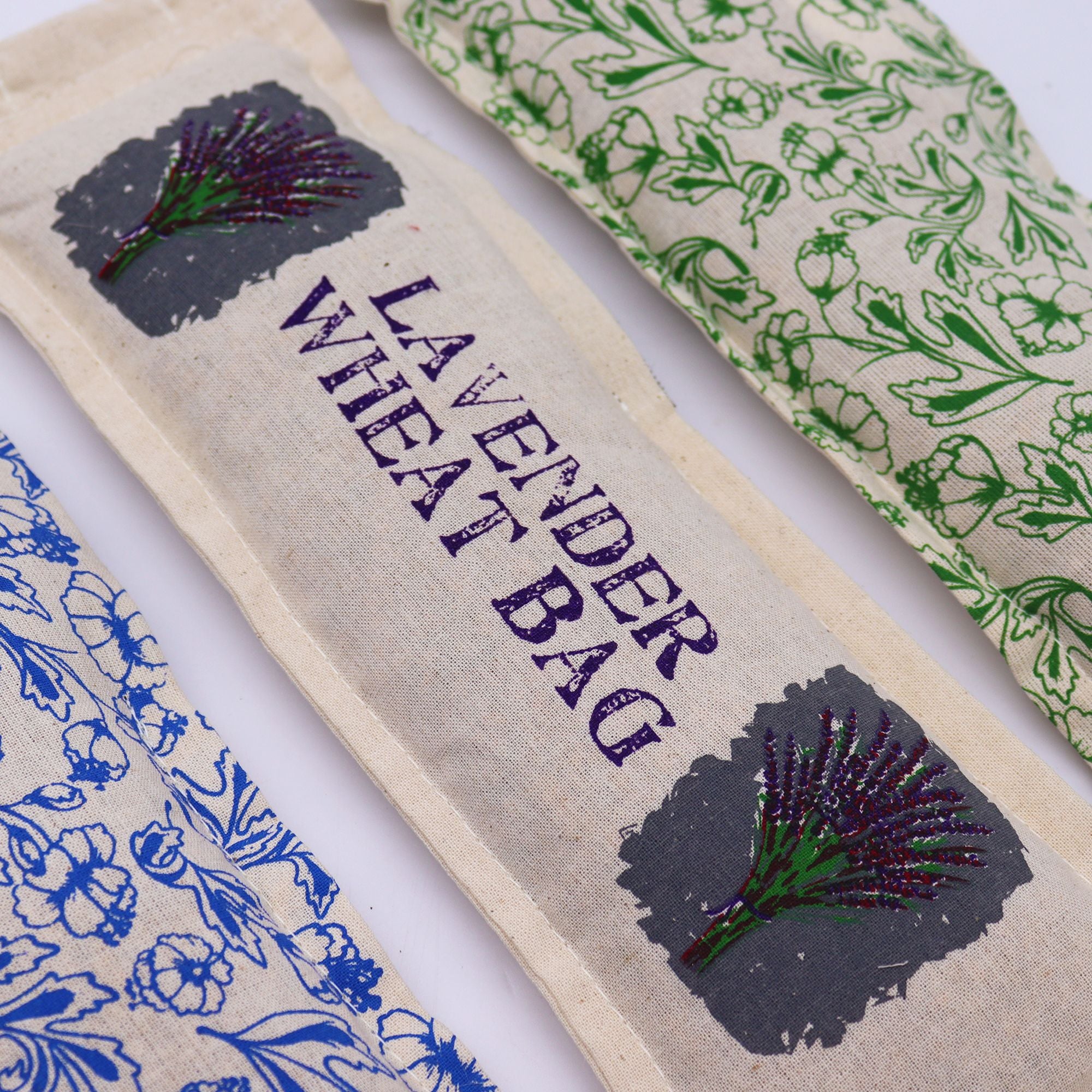 Bolsa de Trigo em Algodão Natural – Lavanda