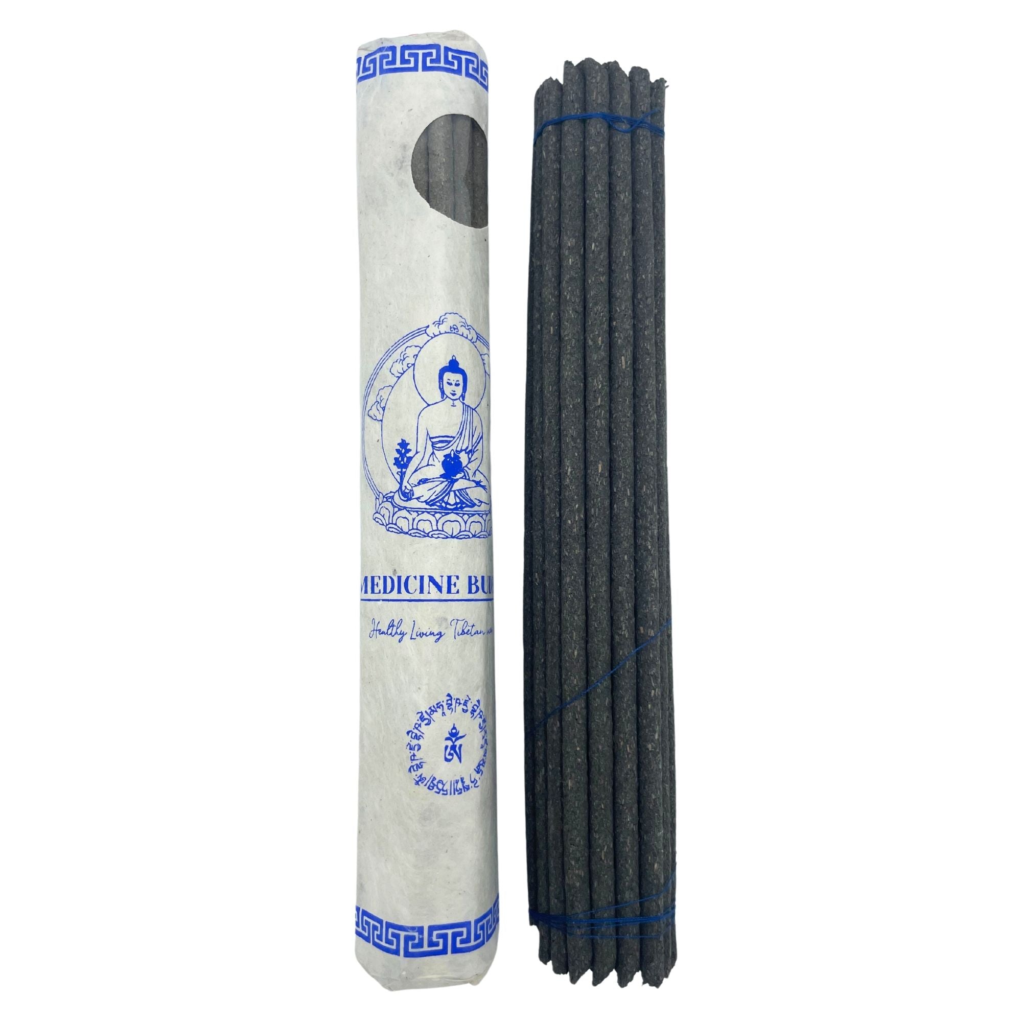 Conjunto de Incenso Tibetano Premium Buda da Medicina