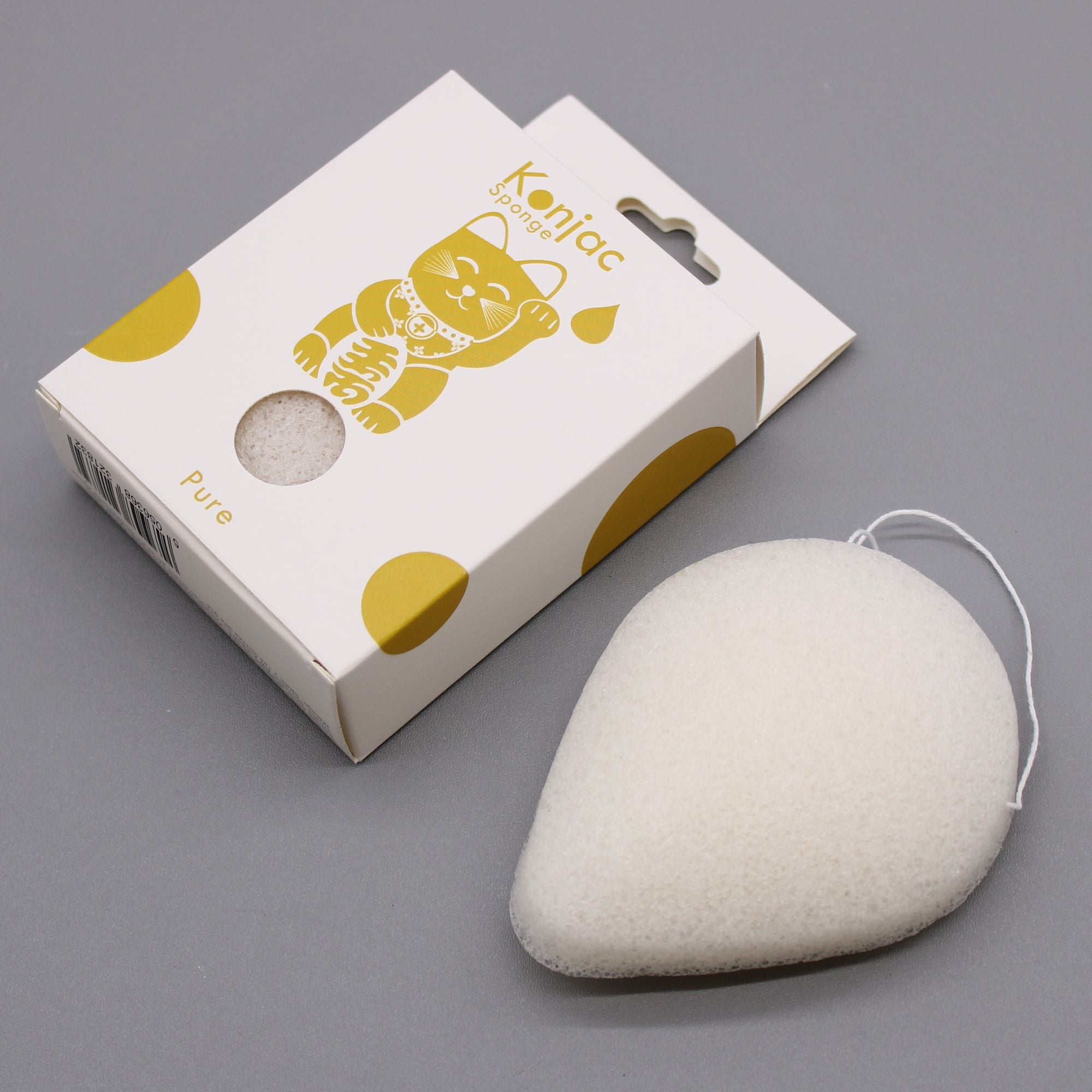 Esponja Facial Konjac Natural para Pieles Sensibles