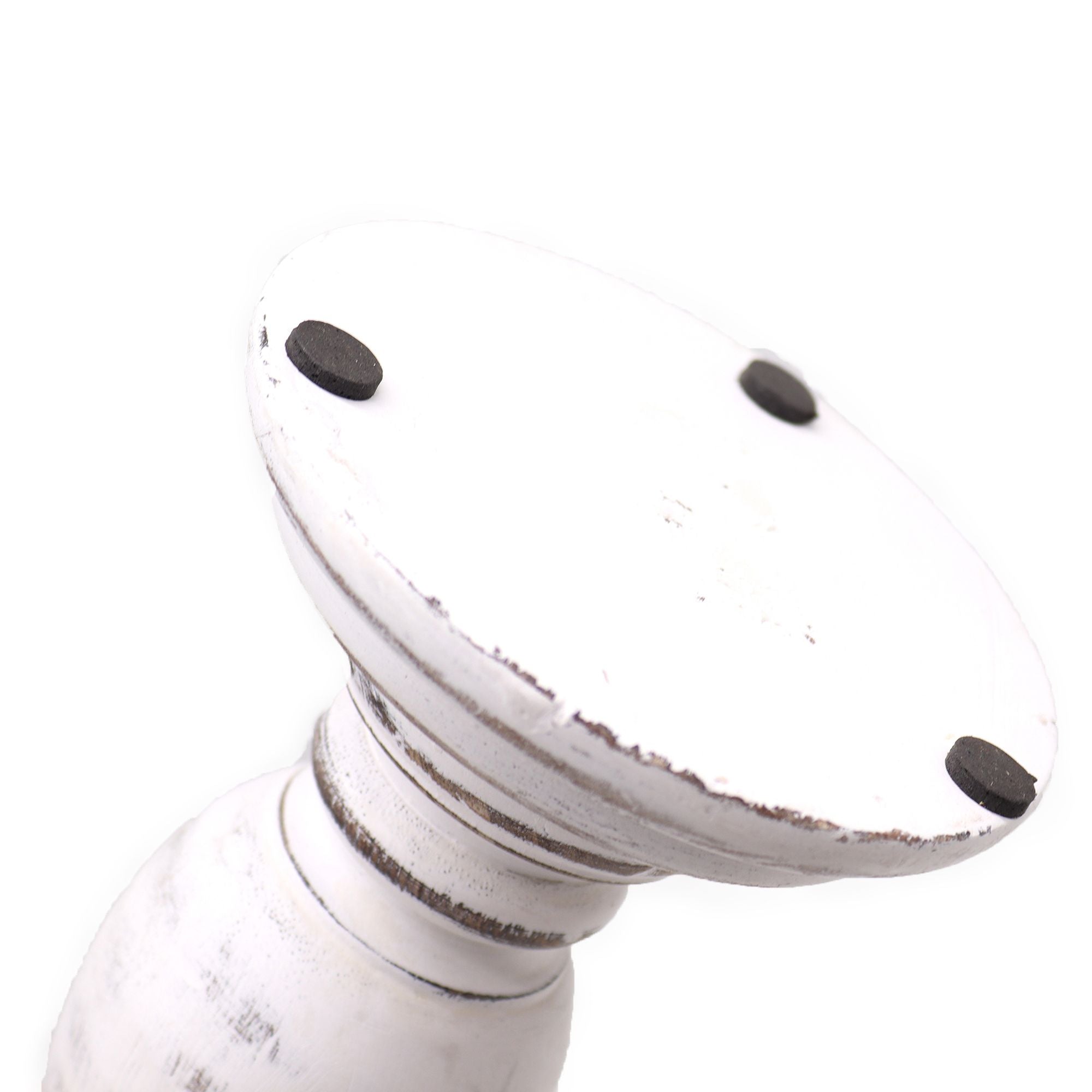 Suporte para Velas Clássico - Branco - Pequeno - 23x10cm