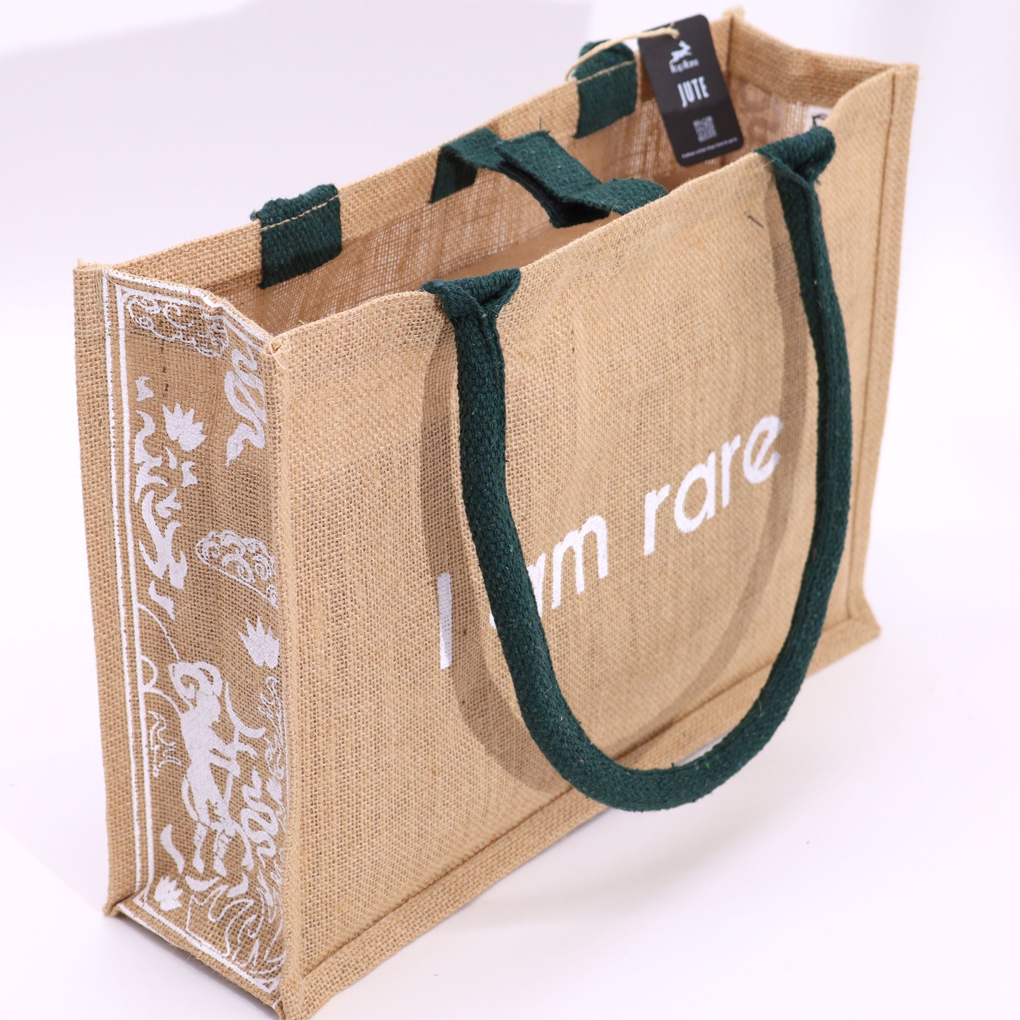 Bolsa Grande de Juta Hop Hare - Sou Rara
