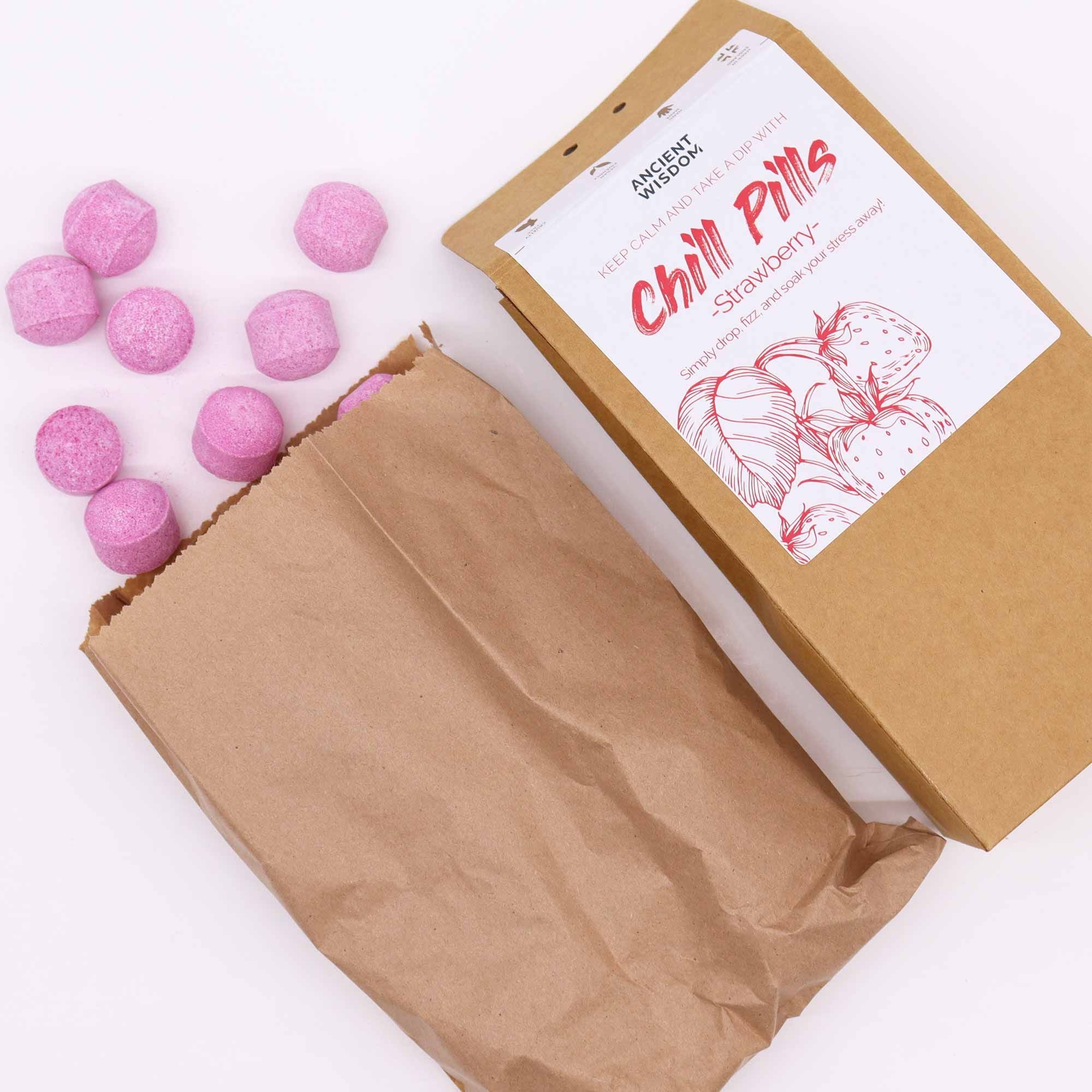 Conjunto Presente Chill Pills - Morango - 350 g