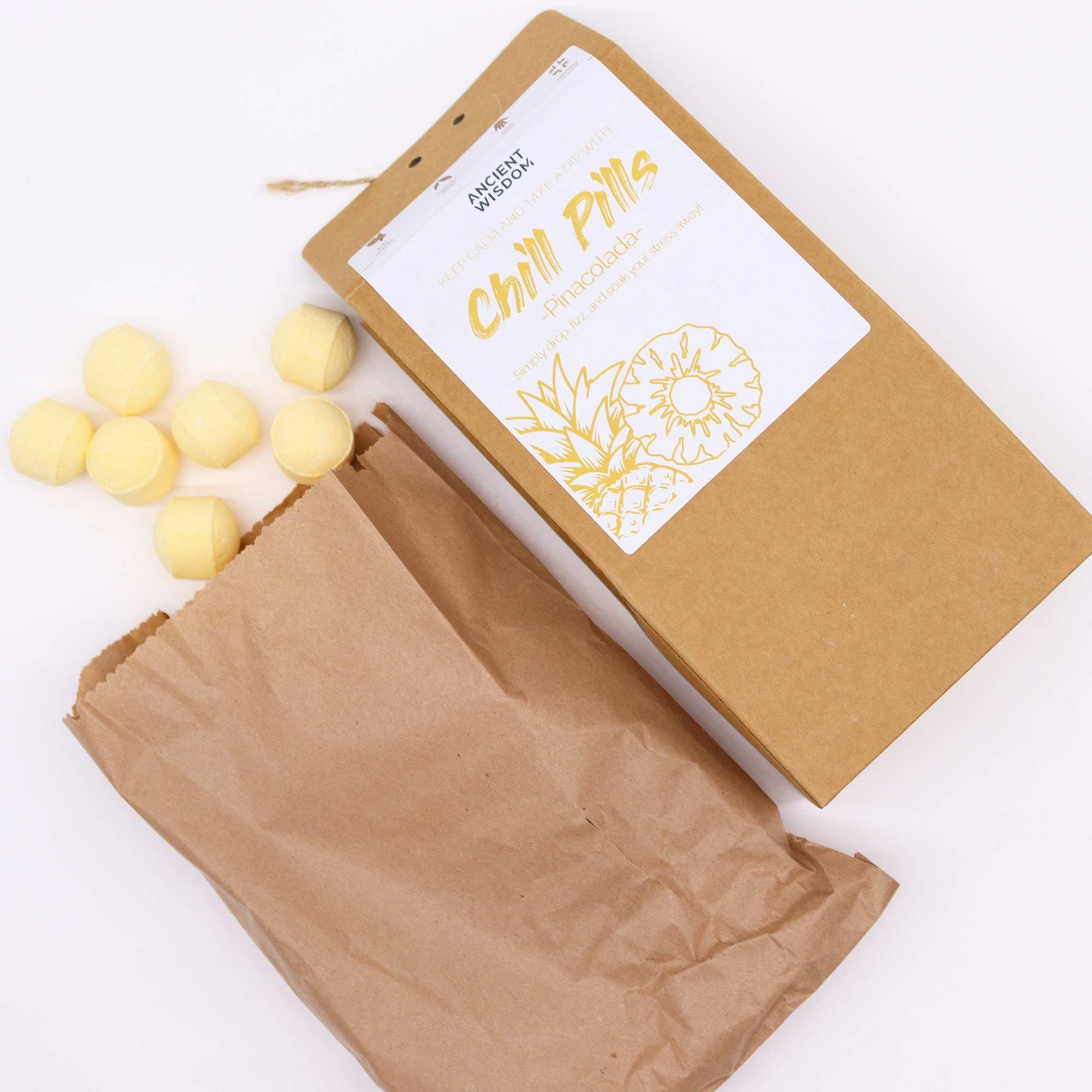 Conjunto Presente Chill Pills - Piña Colada - 350 g