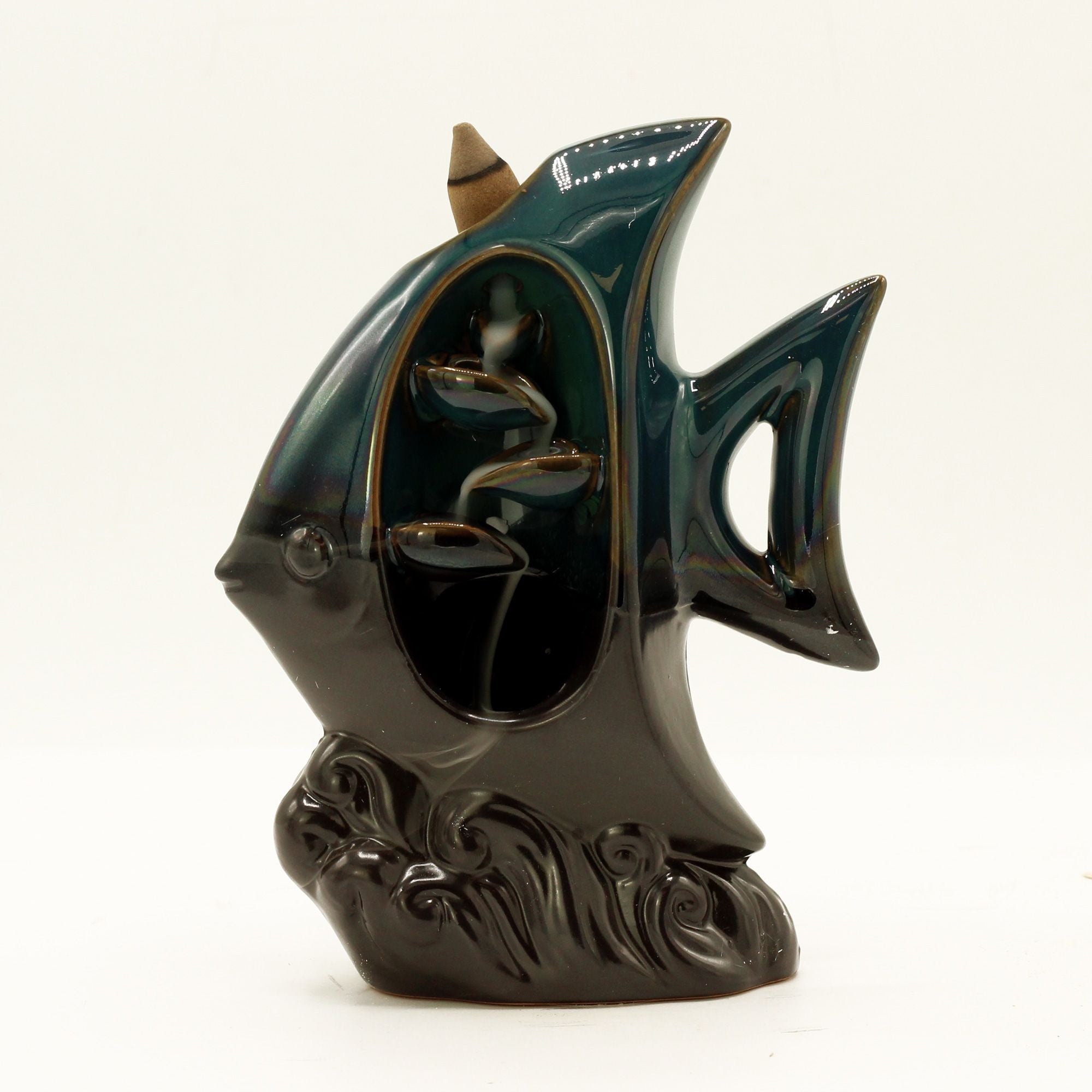 Tropical Fish Backflow Incense Burner