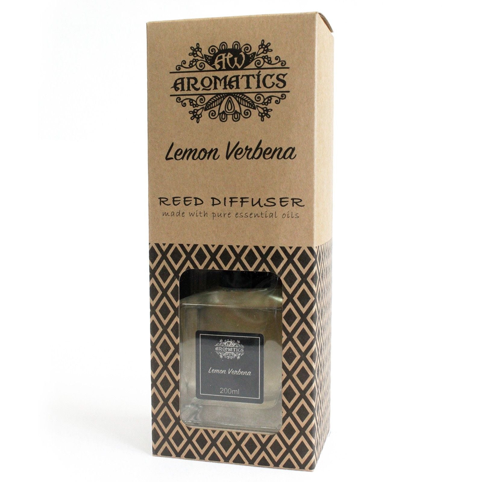 Reed Diffuser with Essential Oils - Lemon Verbena