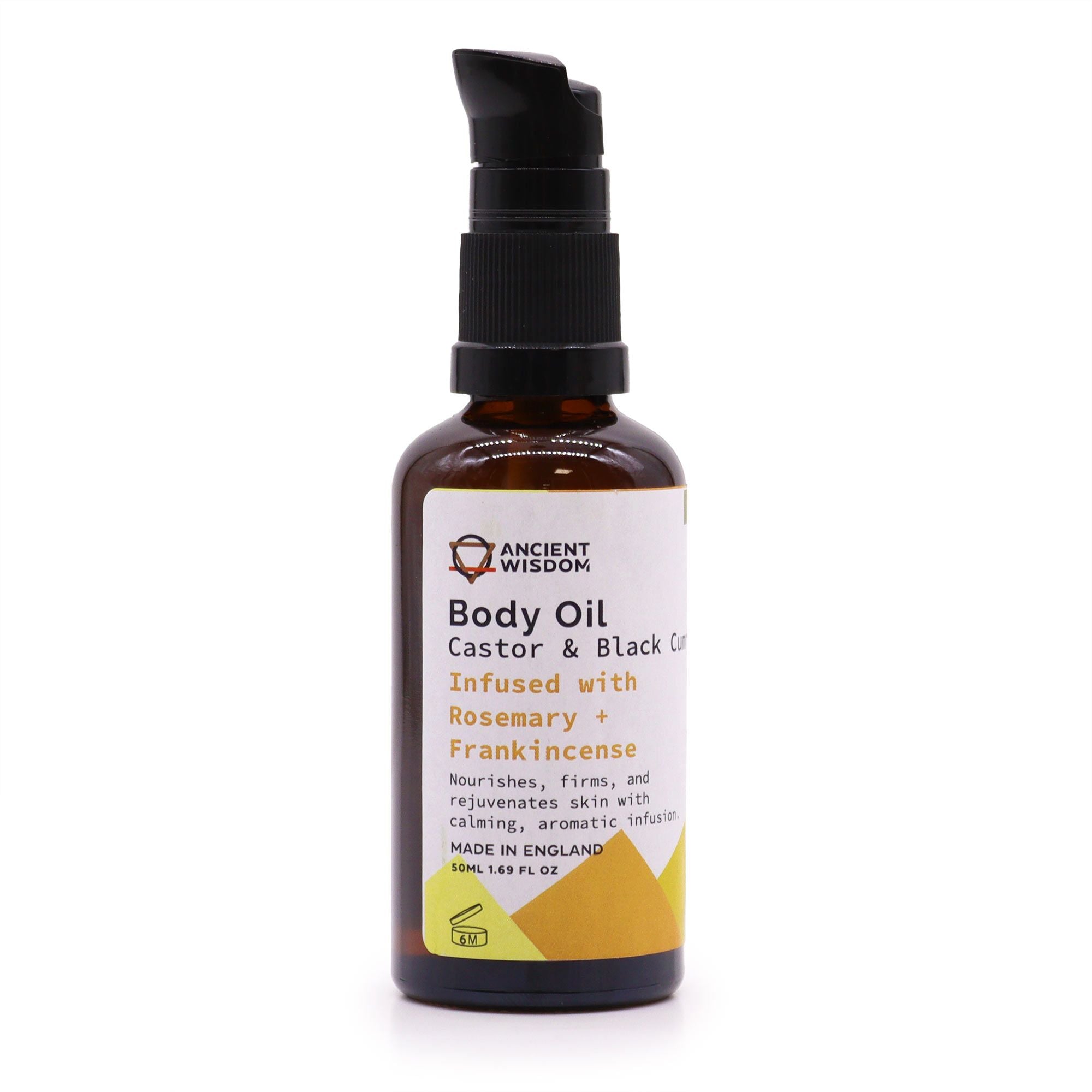 Óleo Corporal Orgânico - Alecrim e Incenso - 50 ml