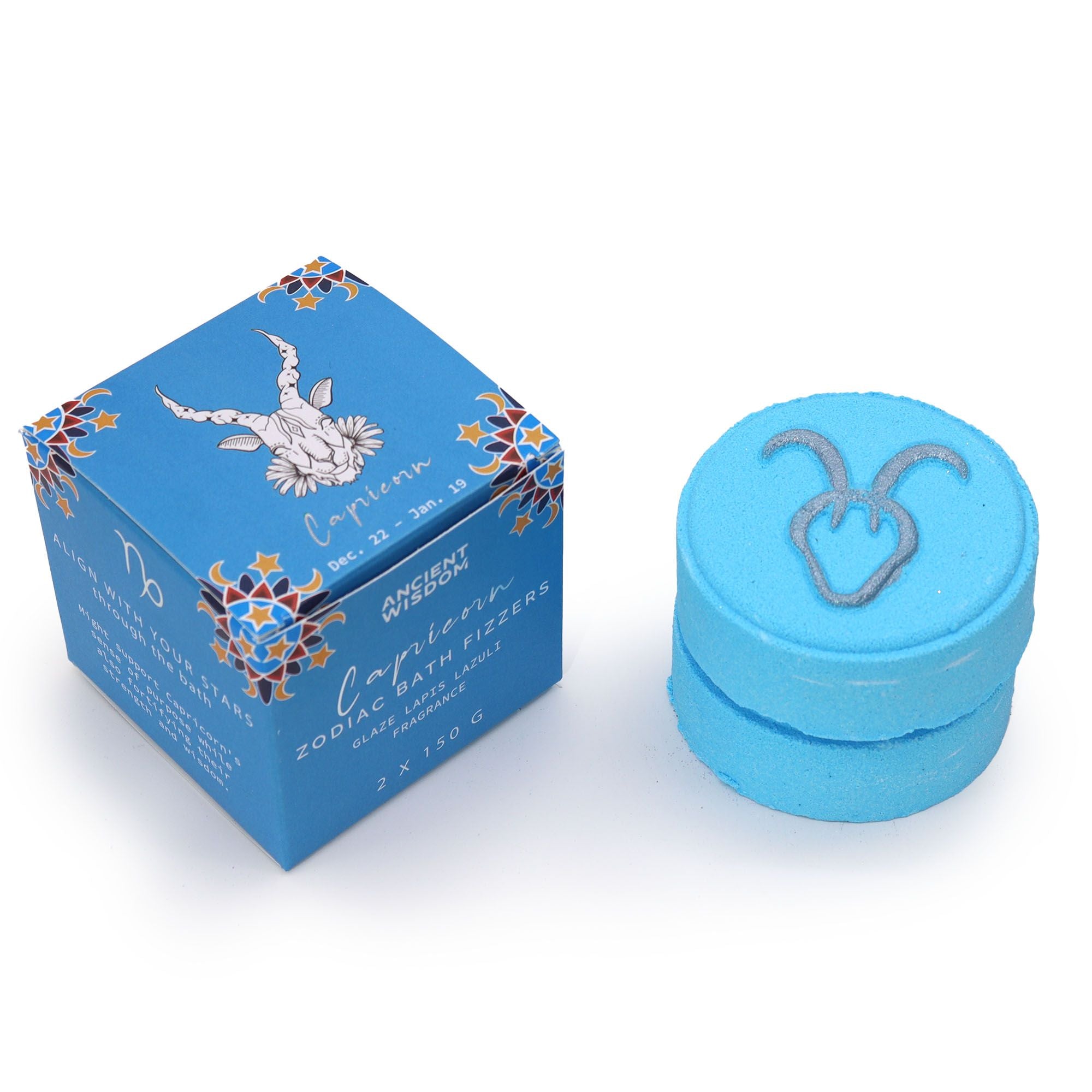 Kit de Bombas de Banho do Horóscopo - Capricórnio