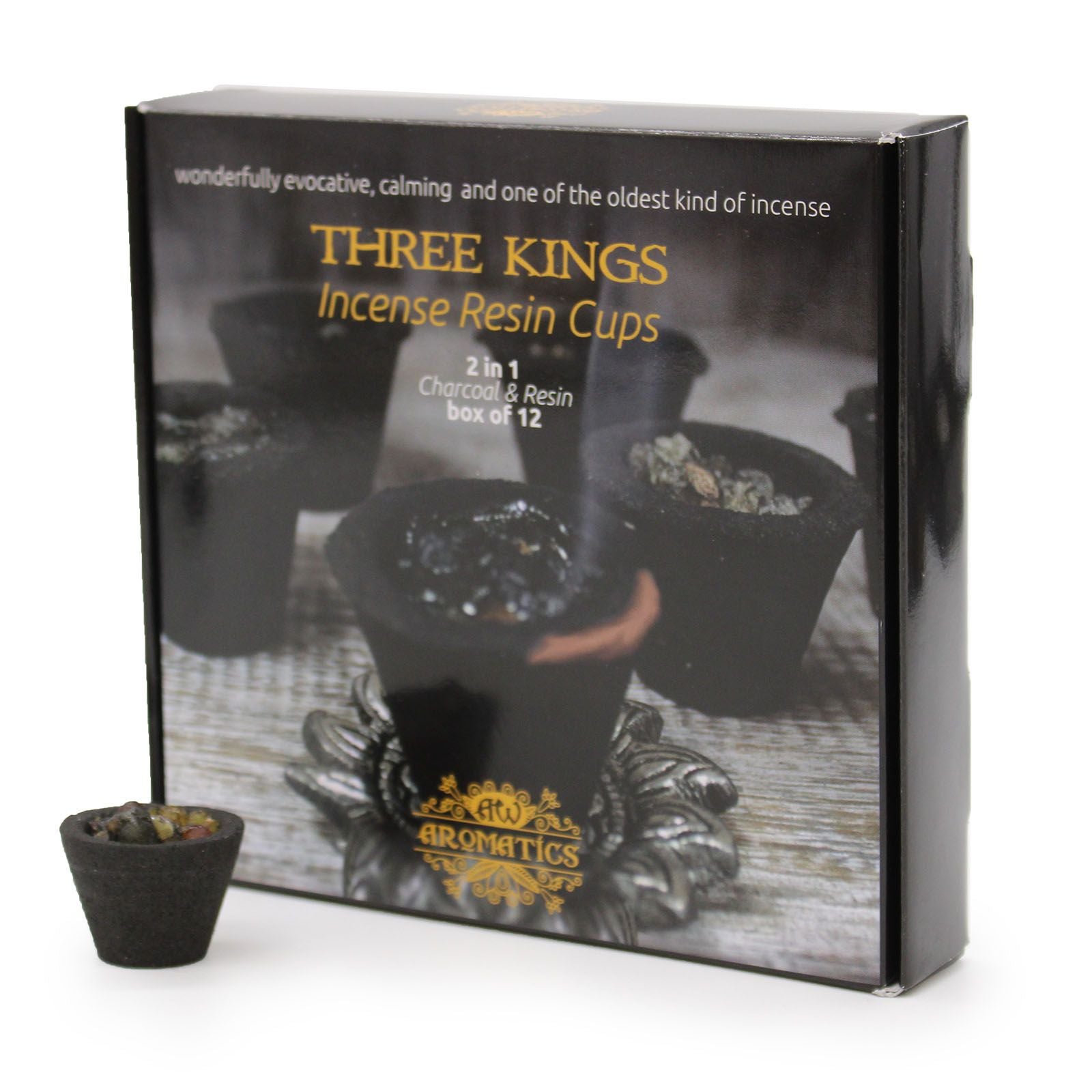 Three Kings Resin Glasses Box