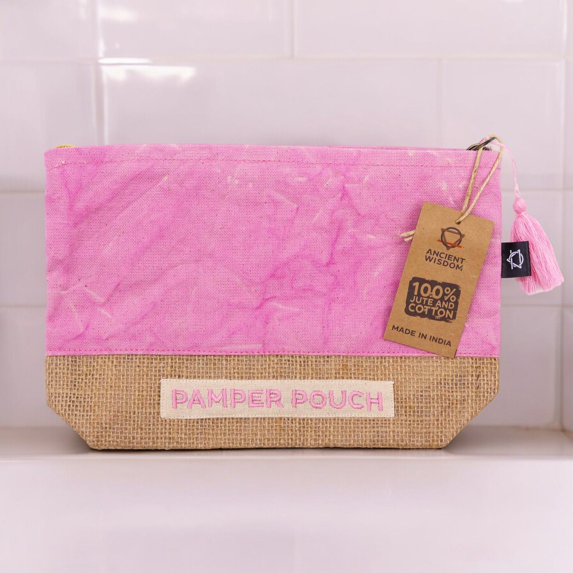 Necessaire - Rosa e roxo