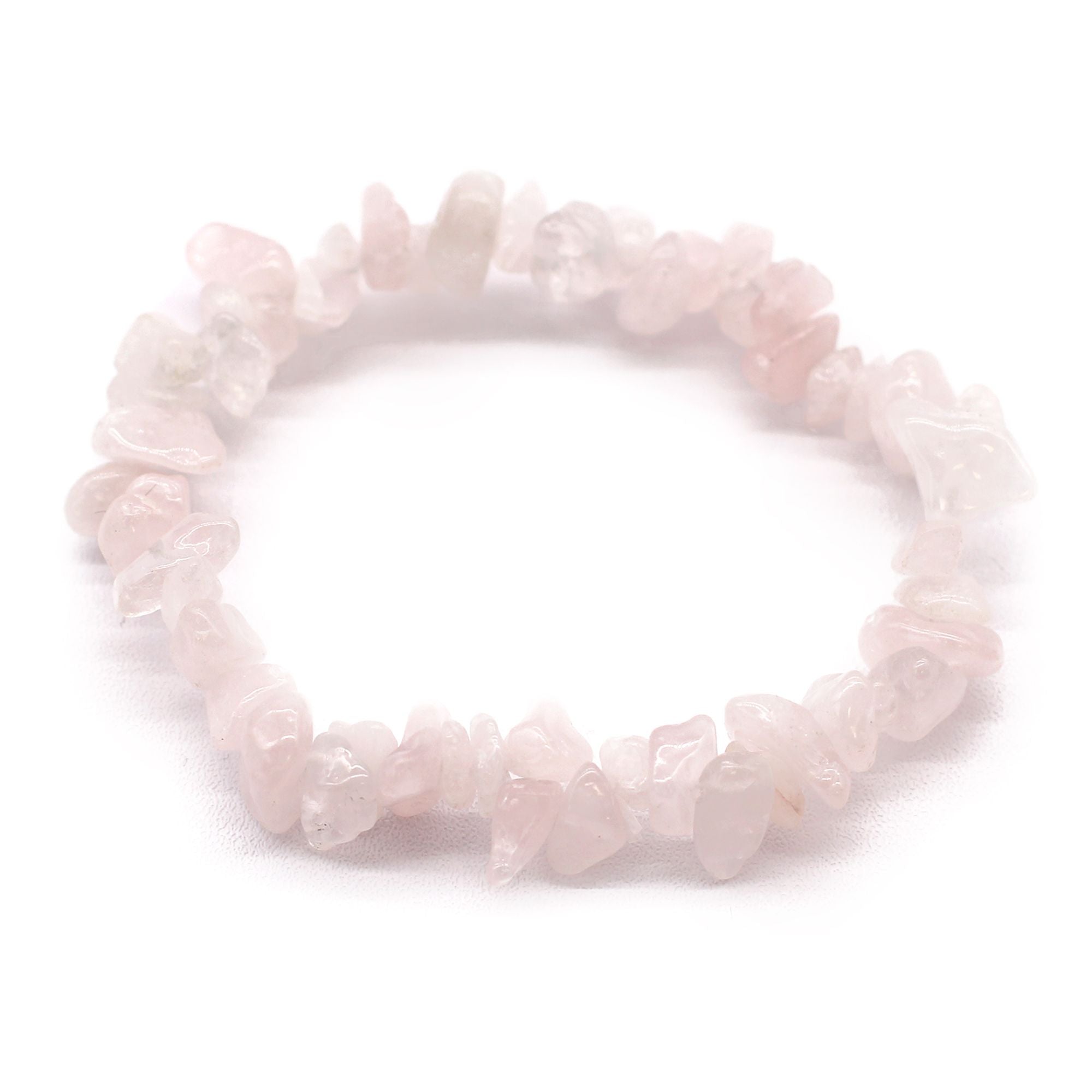 Bomba de Banho com Pulseira de Pedra Natural - Quartzo Rosa