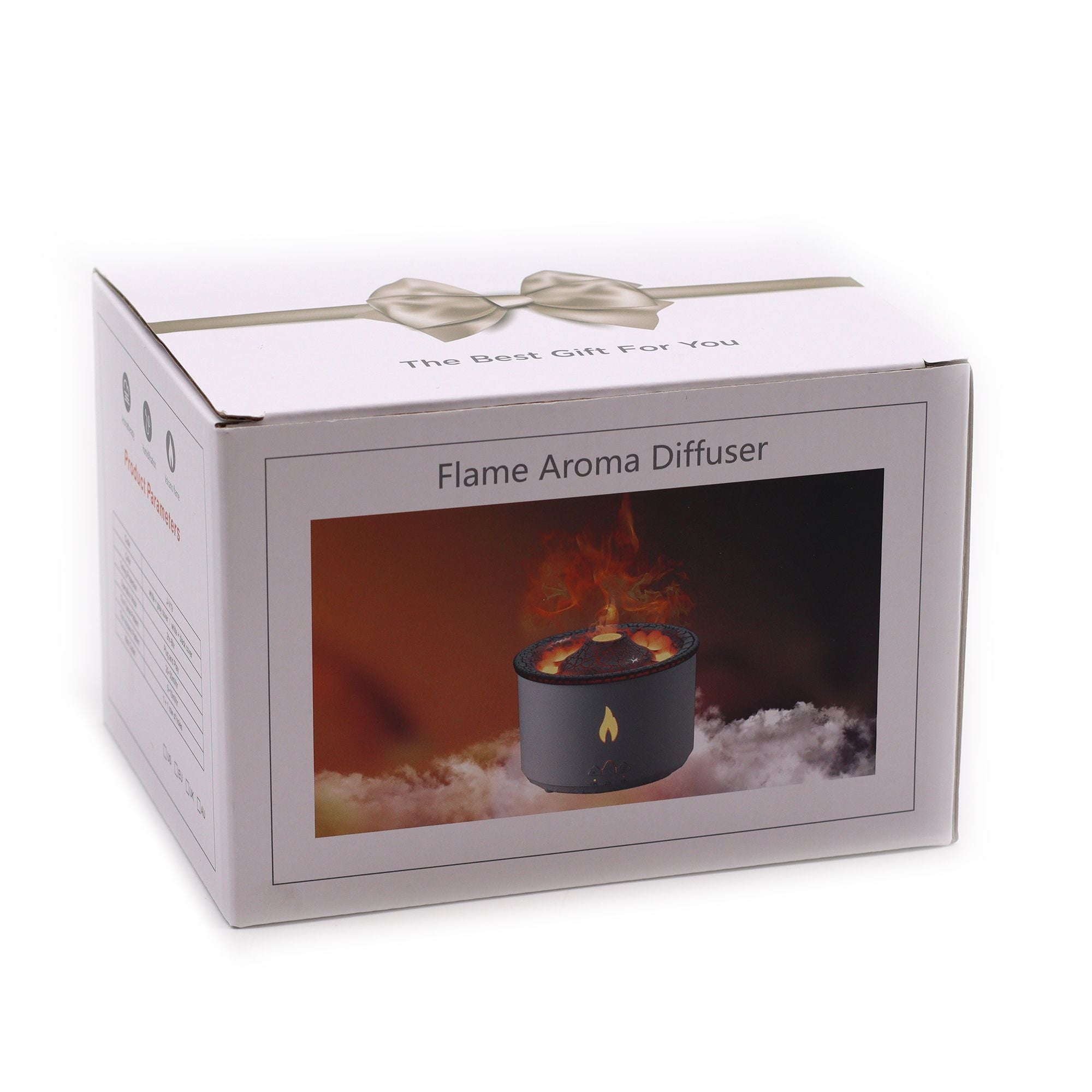 Difusor de Aroma Eléctrico Mediano con Efecto Volcán Dos Colores (Enchufe EU)