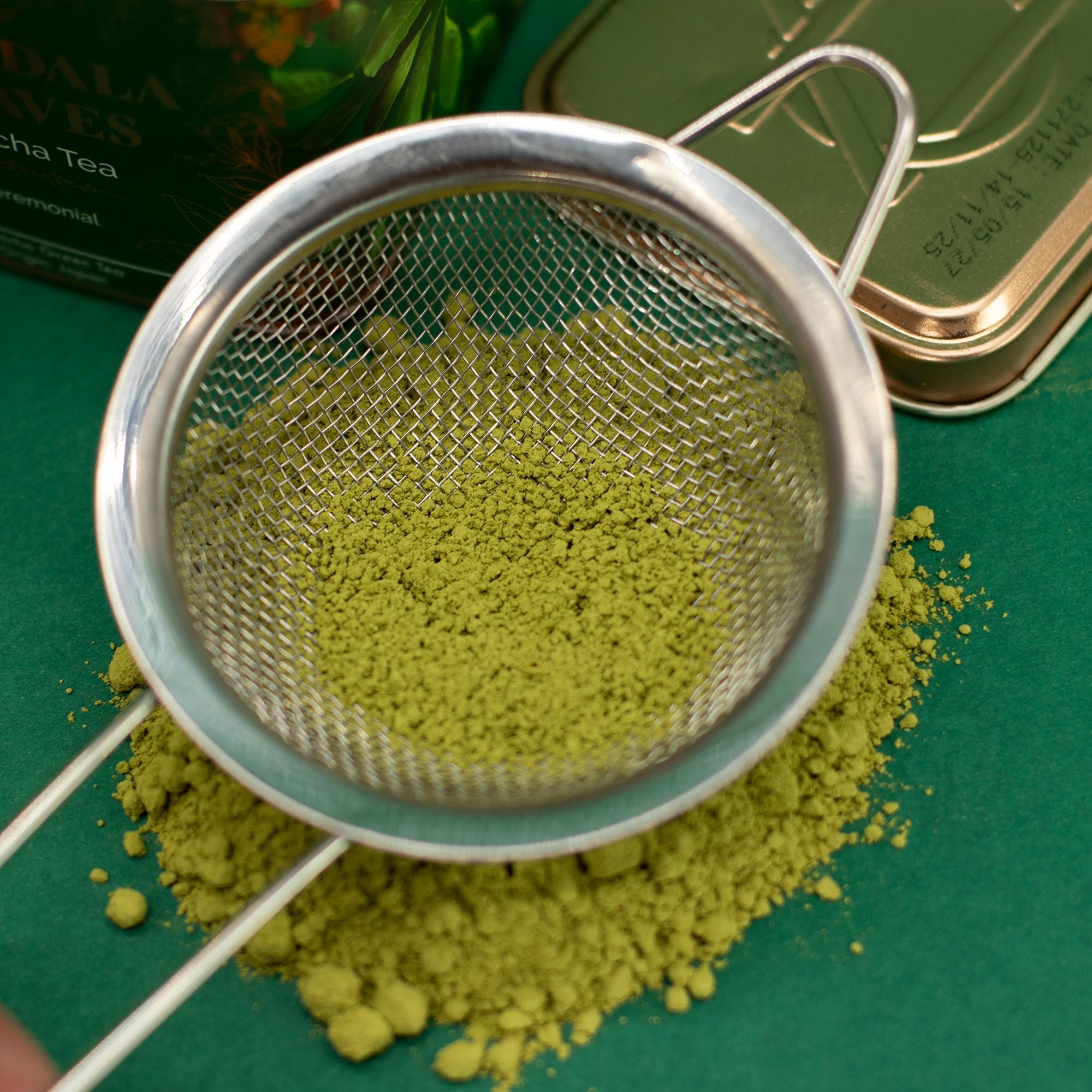 Chá Matcha Cerimonial Biológico – Lata 50g