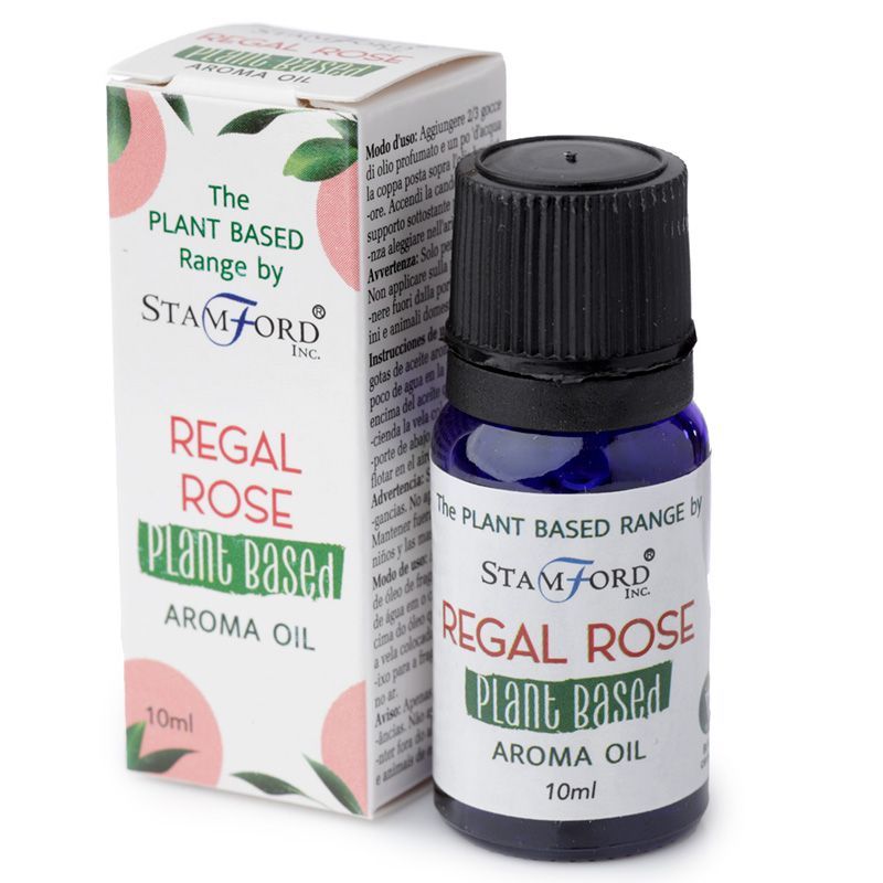 Óleos Aromáticos à Base de Plantas - Rosa Real