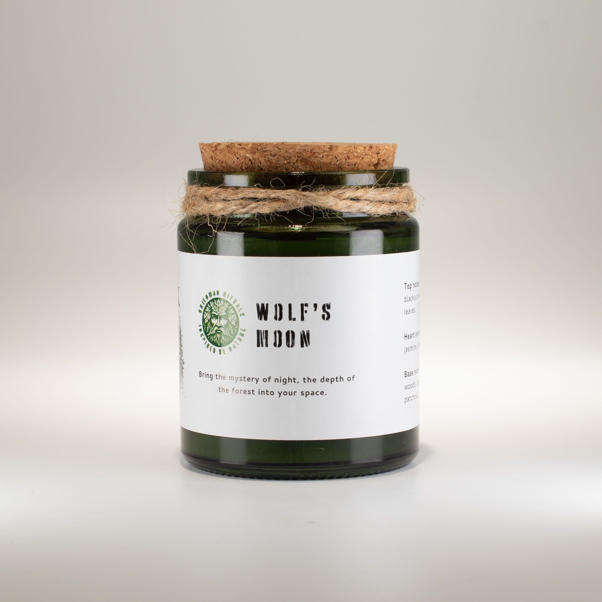 Vela de Soja Greenman Woodwick Lua do Lobo