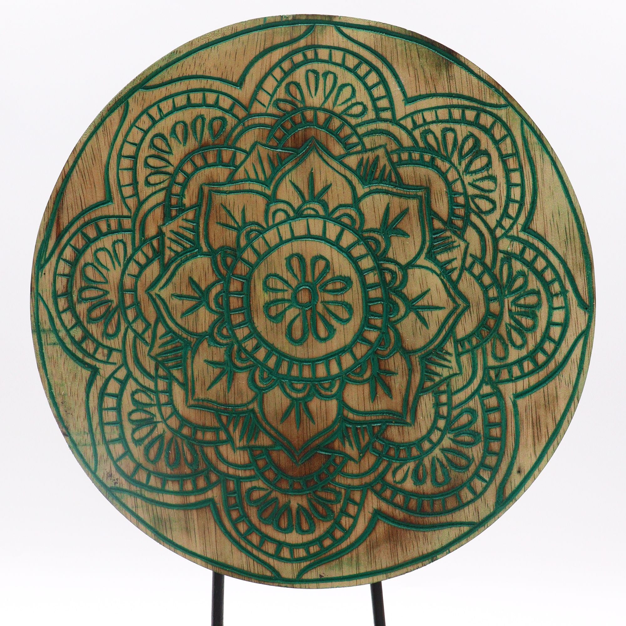 Conjunto Feng Shui Buda Mandala Verde