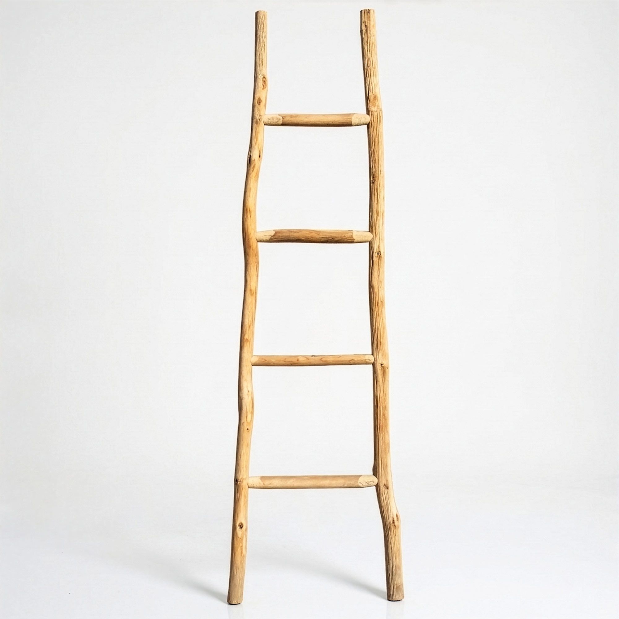 Large Kemu wooden staircase - 1.5m - natural - Japanese style