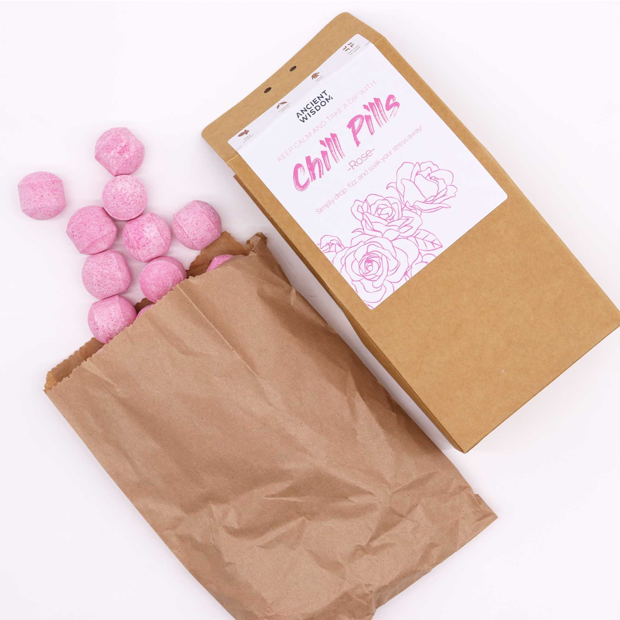 Conjunto Presente Chill Pills - Rosa - 350 g