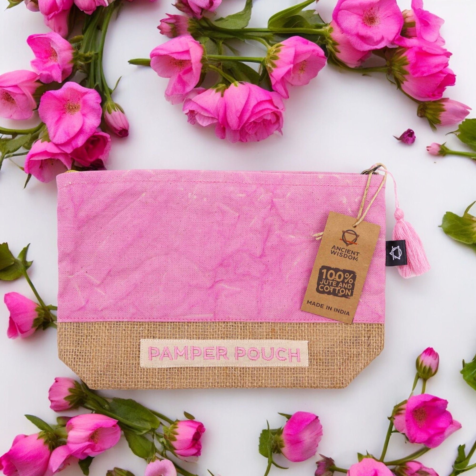 Necessaire - Rosa e roxo