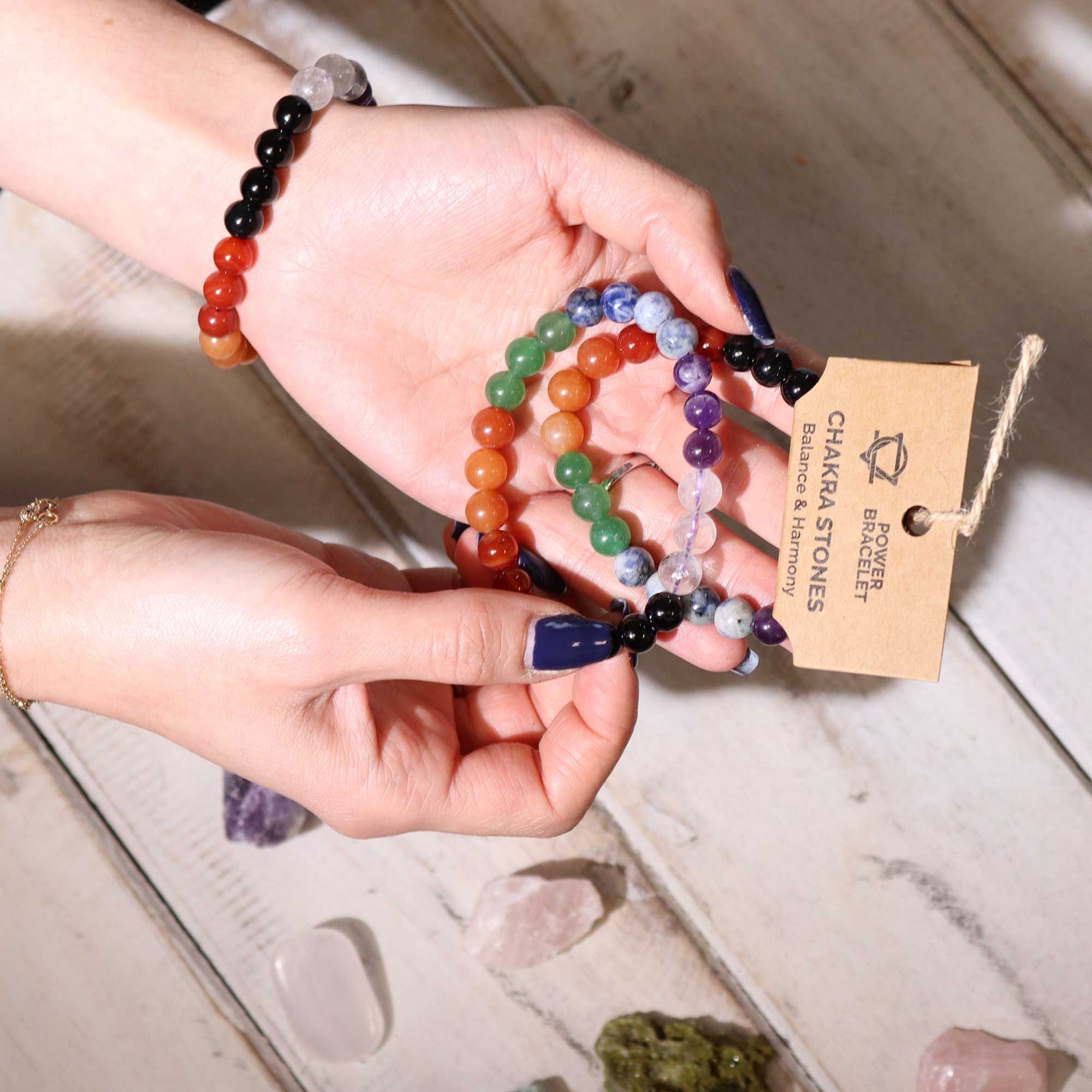 Pulseira Poder – Pedras dos Chakras