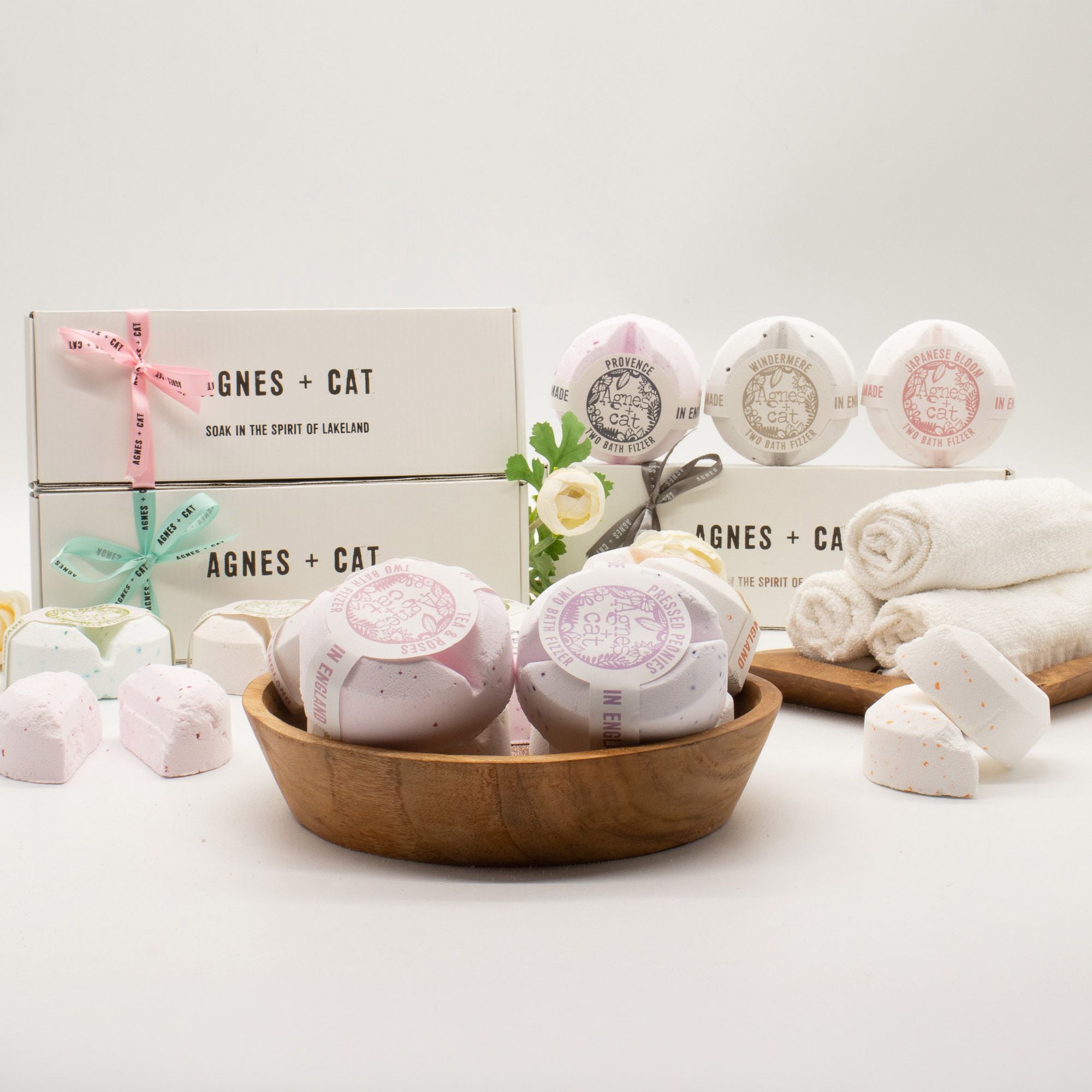 Conjunto Efervescentes de Banho Bagas e Figos Agnes + Cat