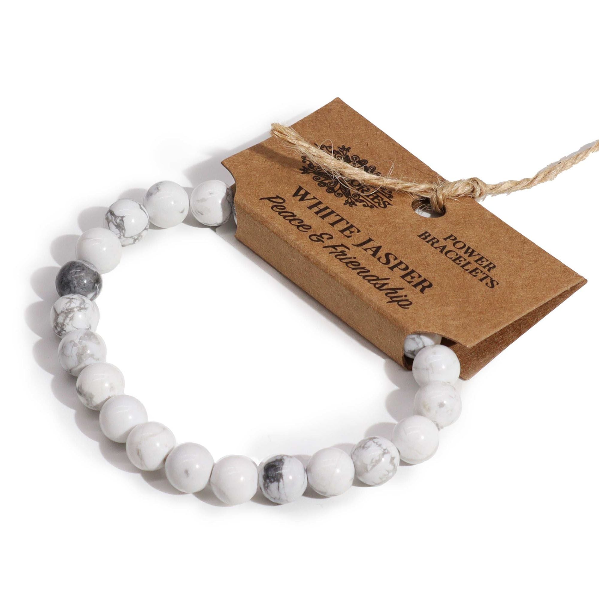 Bangle de Energia – Jaspe Branco