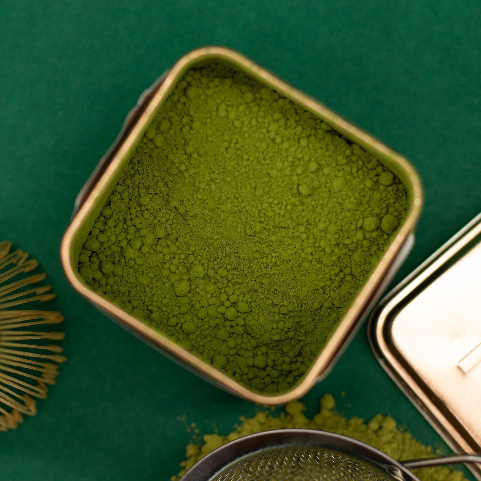 Chá Matcha Cerimonial Biológico – Lata 50g