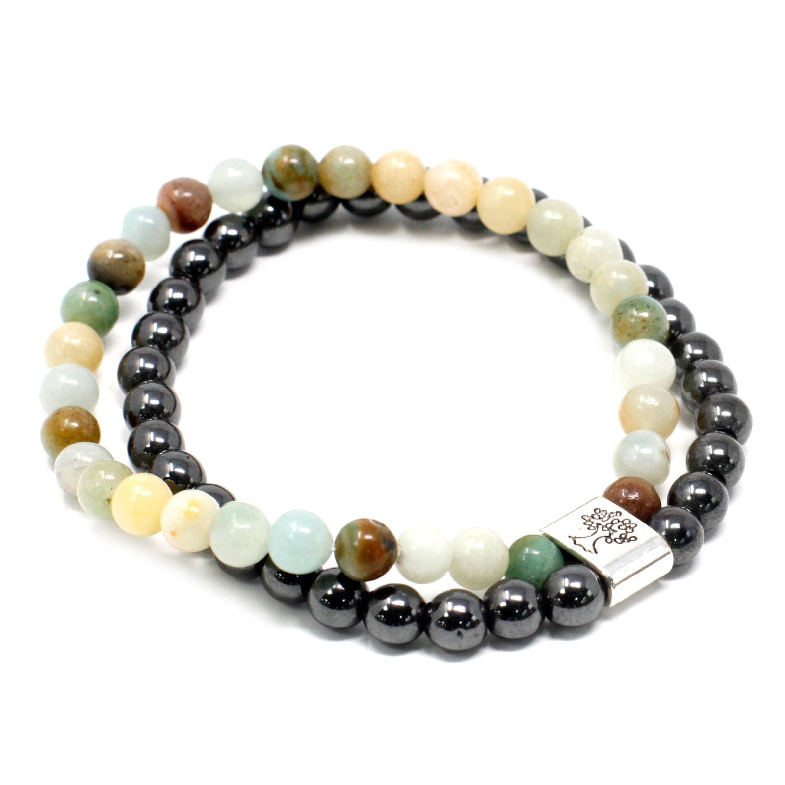 Magnetic Bracelet in Natural Stones – Amazonite