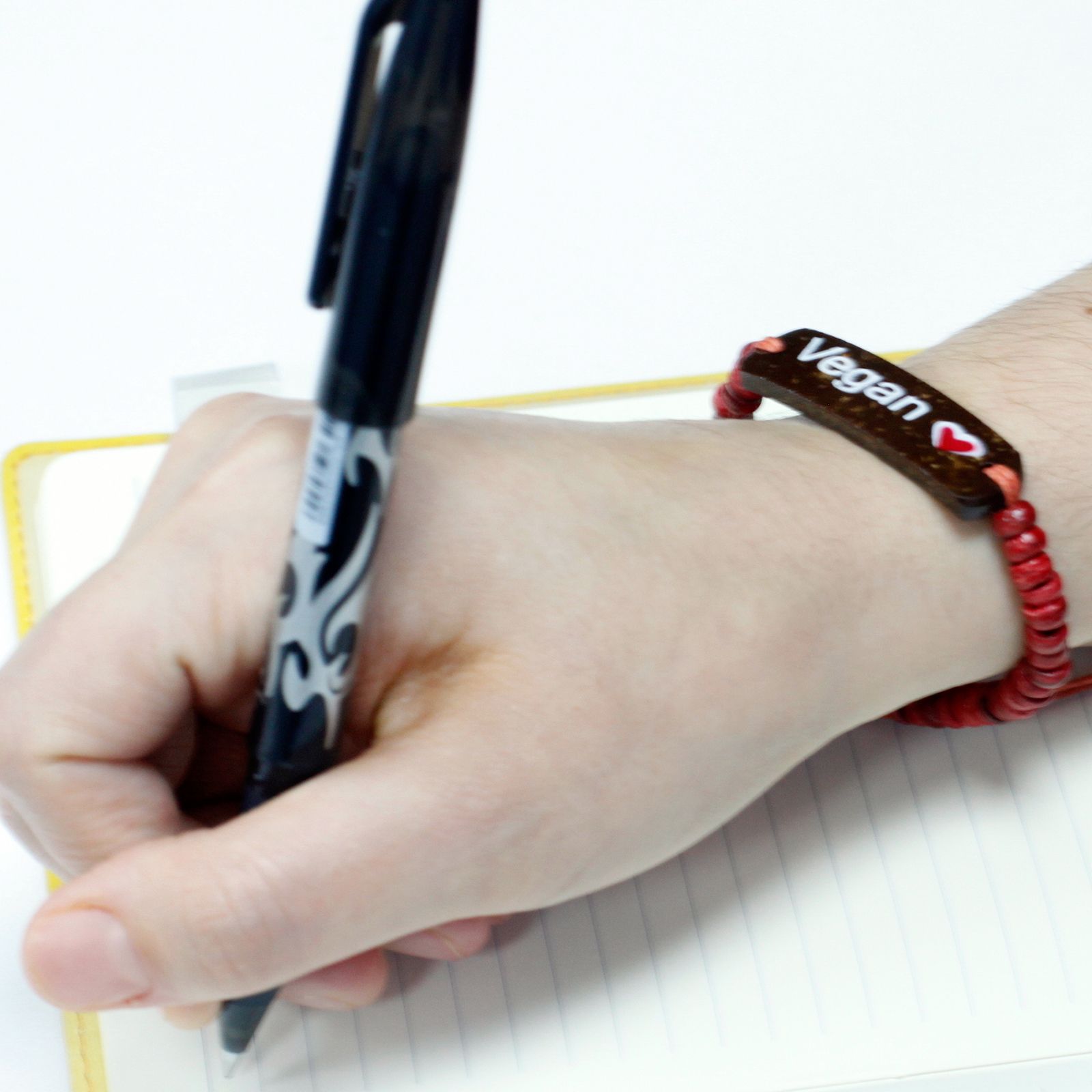 Coconut Bracelets with Motto – Vegan