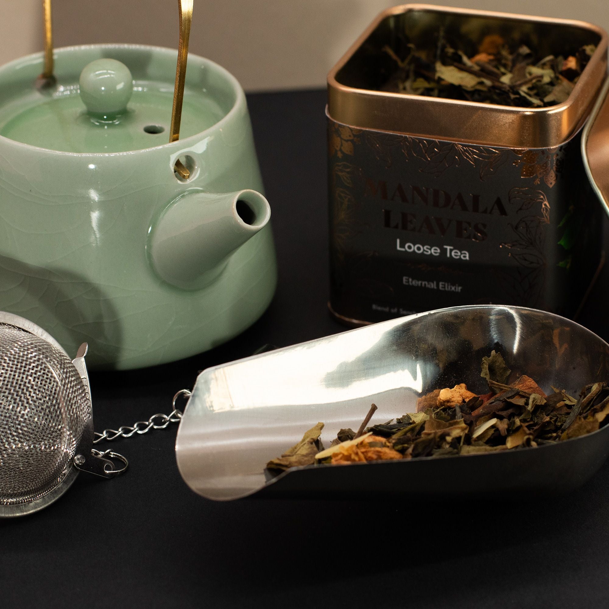 Mistura de Chá Artesanal Serenity Souk – Lata 50g