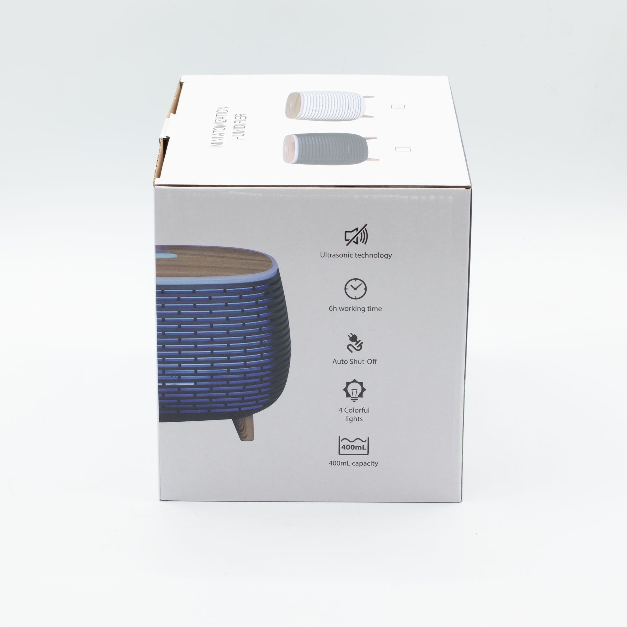Difusor de Aromaterapia Futurista com Estrias