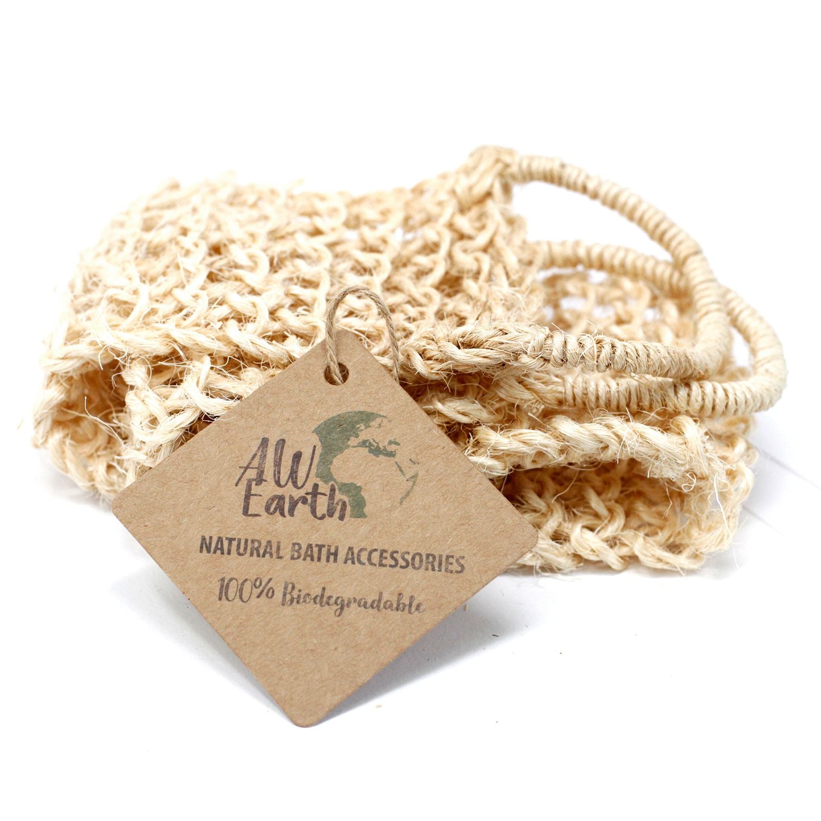 Cinta exfoliante de sisal para la espalda