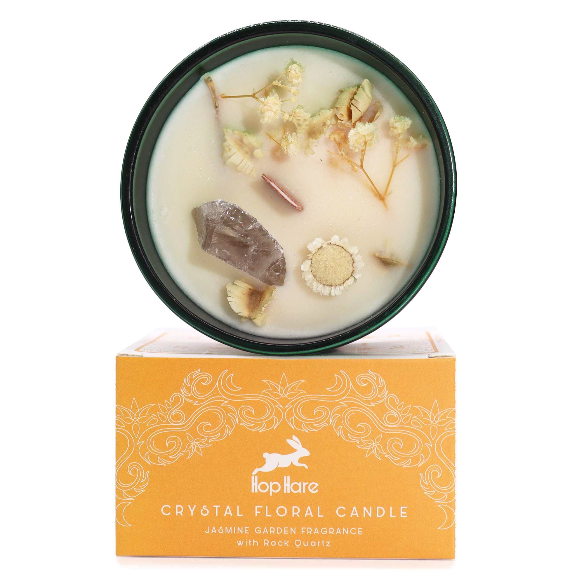 Vela Floral Mágica com Cristal Hop Hare Leão