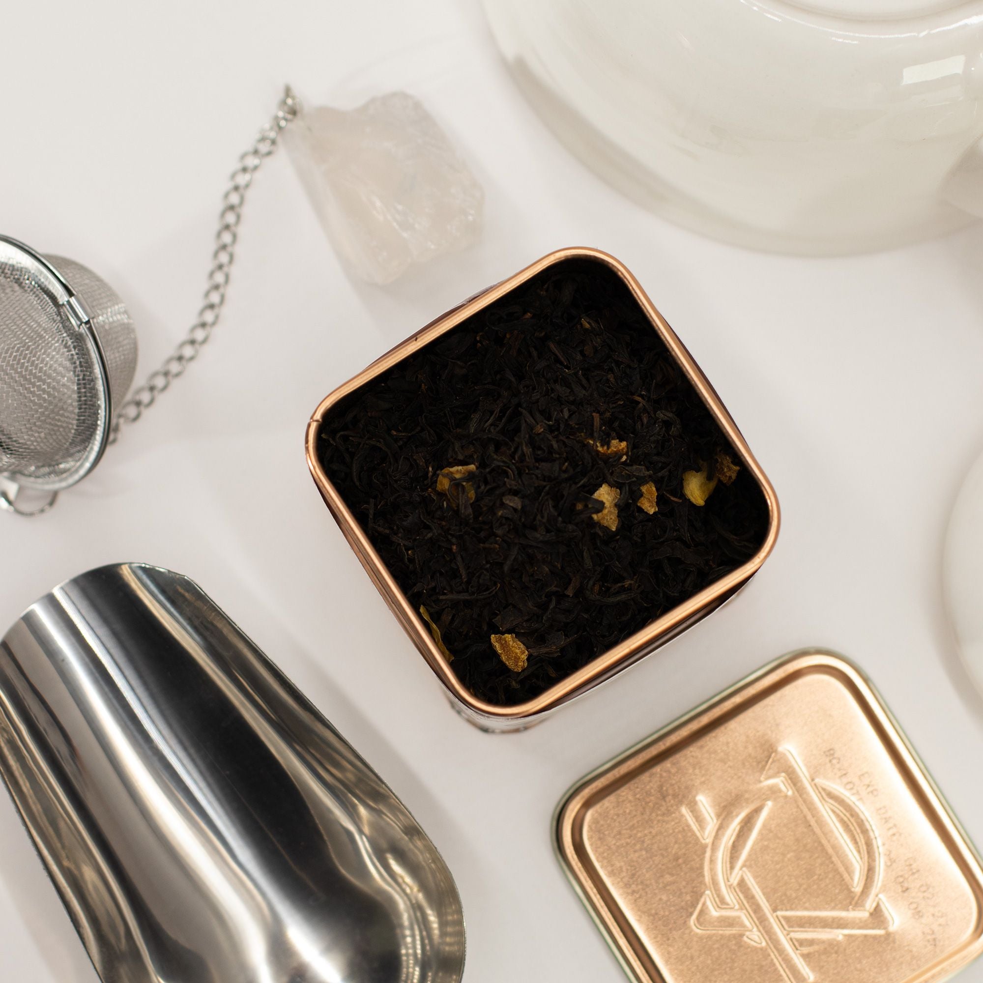 Chá Preto Biológico com Laranja – Lata 50g