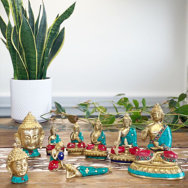 Figura de Buda em Latão – Bênção