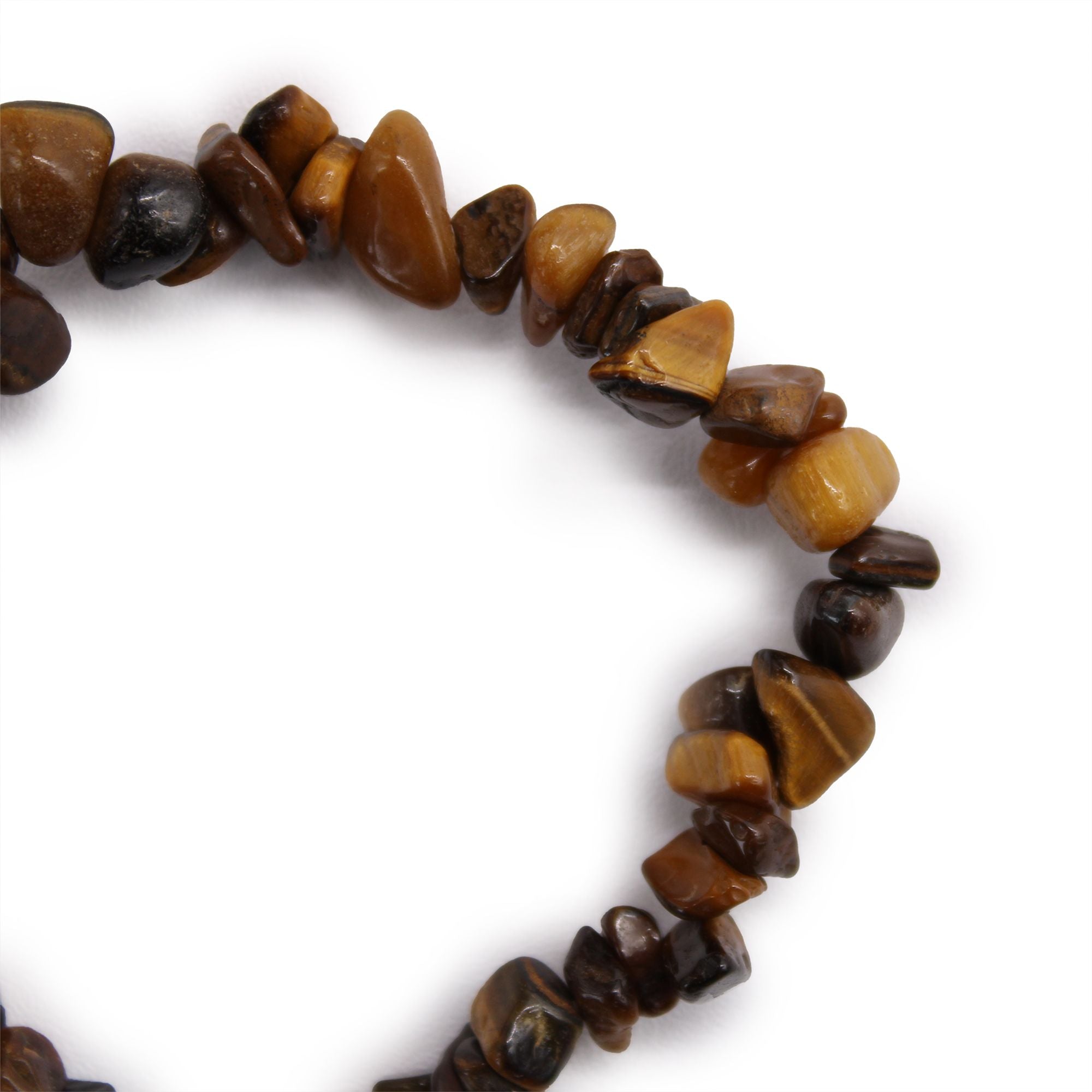 Pulseira em Fragmentos de Pedras Naturais – Olho de Tigre