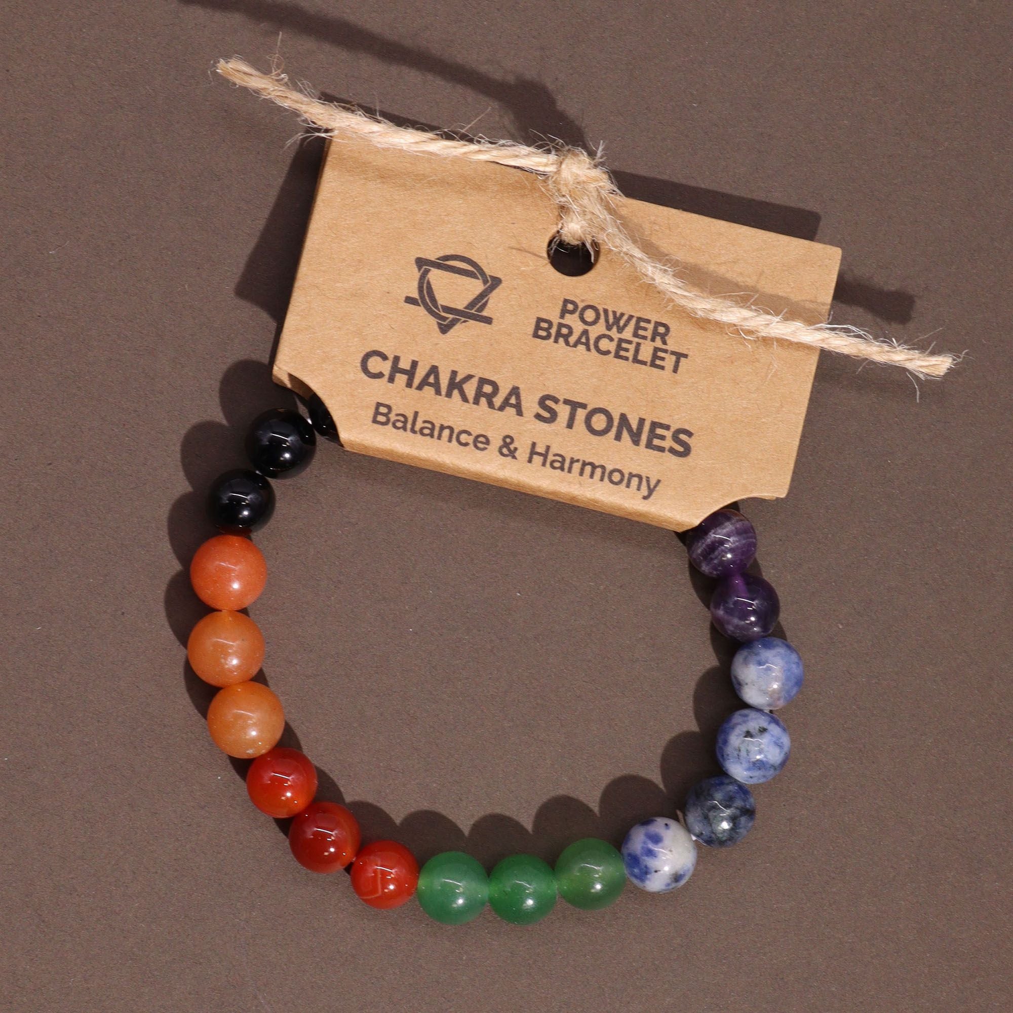 Pulseira Poder – Pedras dos Chakras