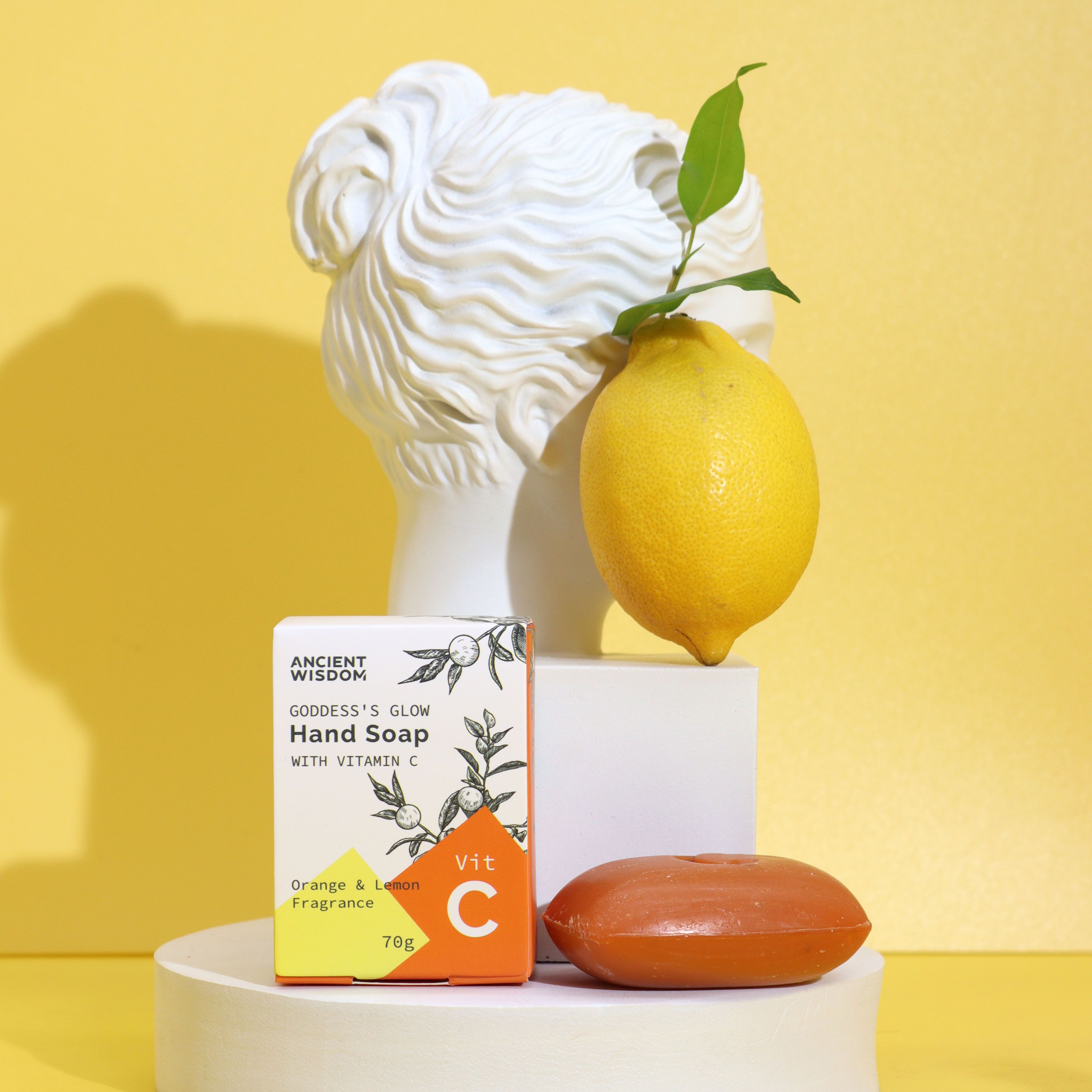 Sabonete de Mãos com Vitamina C e Óleos Essenciais
