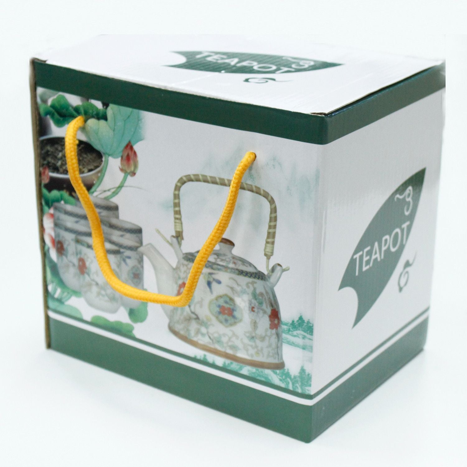 Conjunto de Bule – Branco Clássico