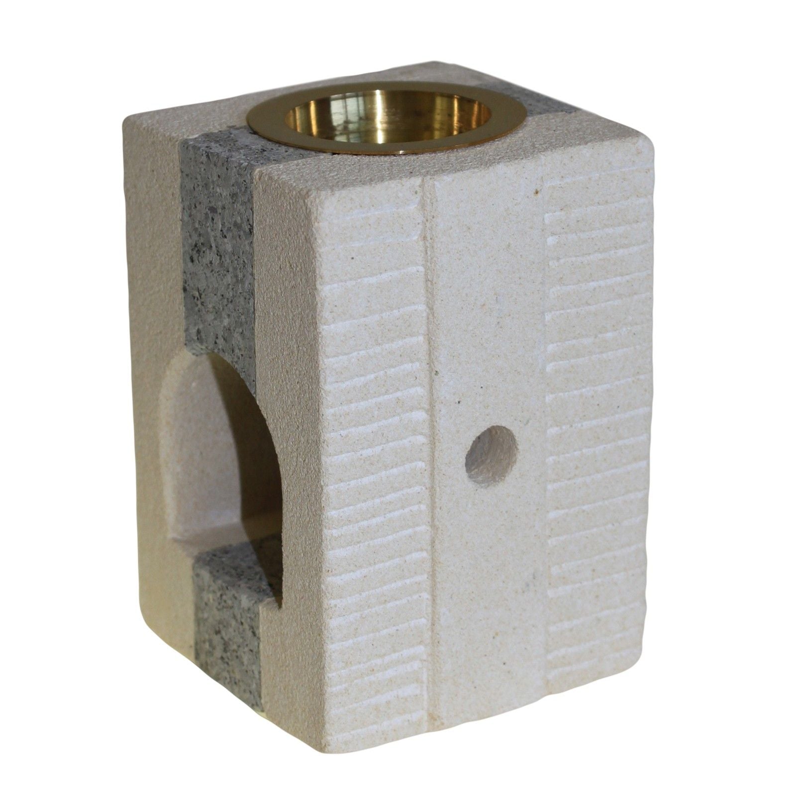 Quemador de Aceite de Piedra – Combo Cuadrado