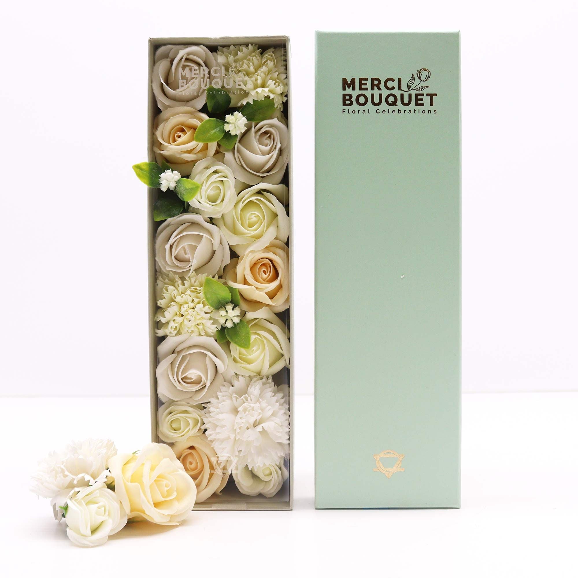 Caixa Longa - Bênçãos de Casamento - Branco e Marfim