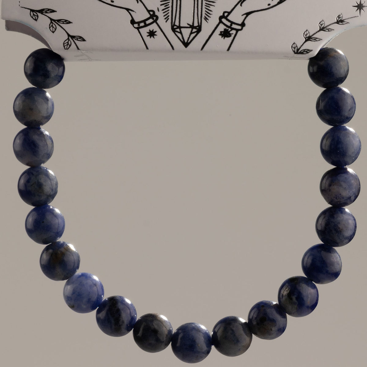 Pulseira de Poder Pequena (17cm x 6mm) - Sodalita