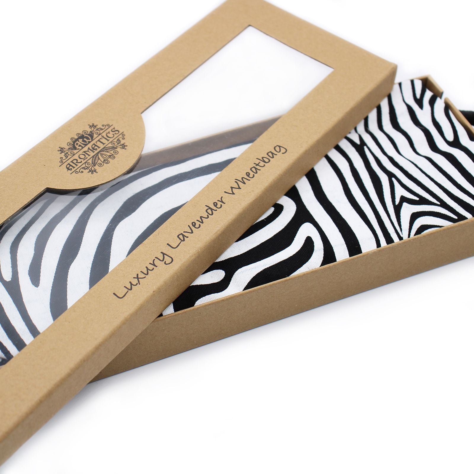 Bolsa de Trigo de Lavanda Premium em Caixa de Presente – Zebra