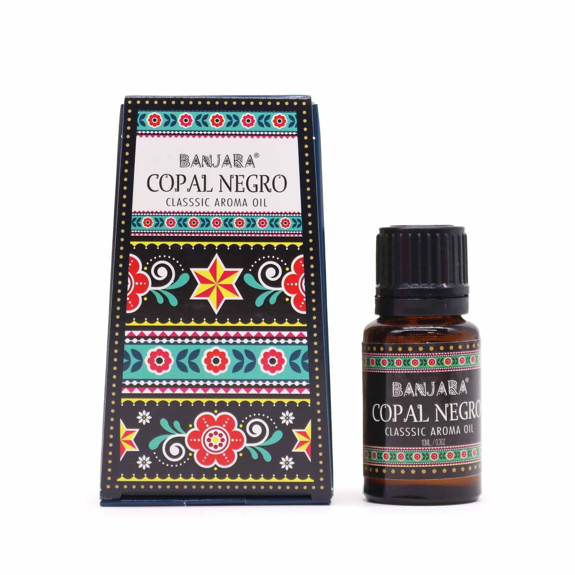 Óleo de Fragrância Indiano Banjara Copal Preto 10 ml