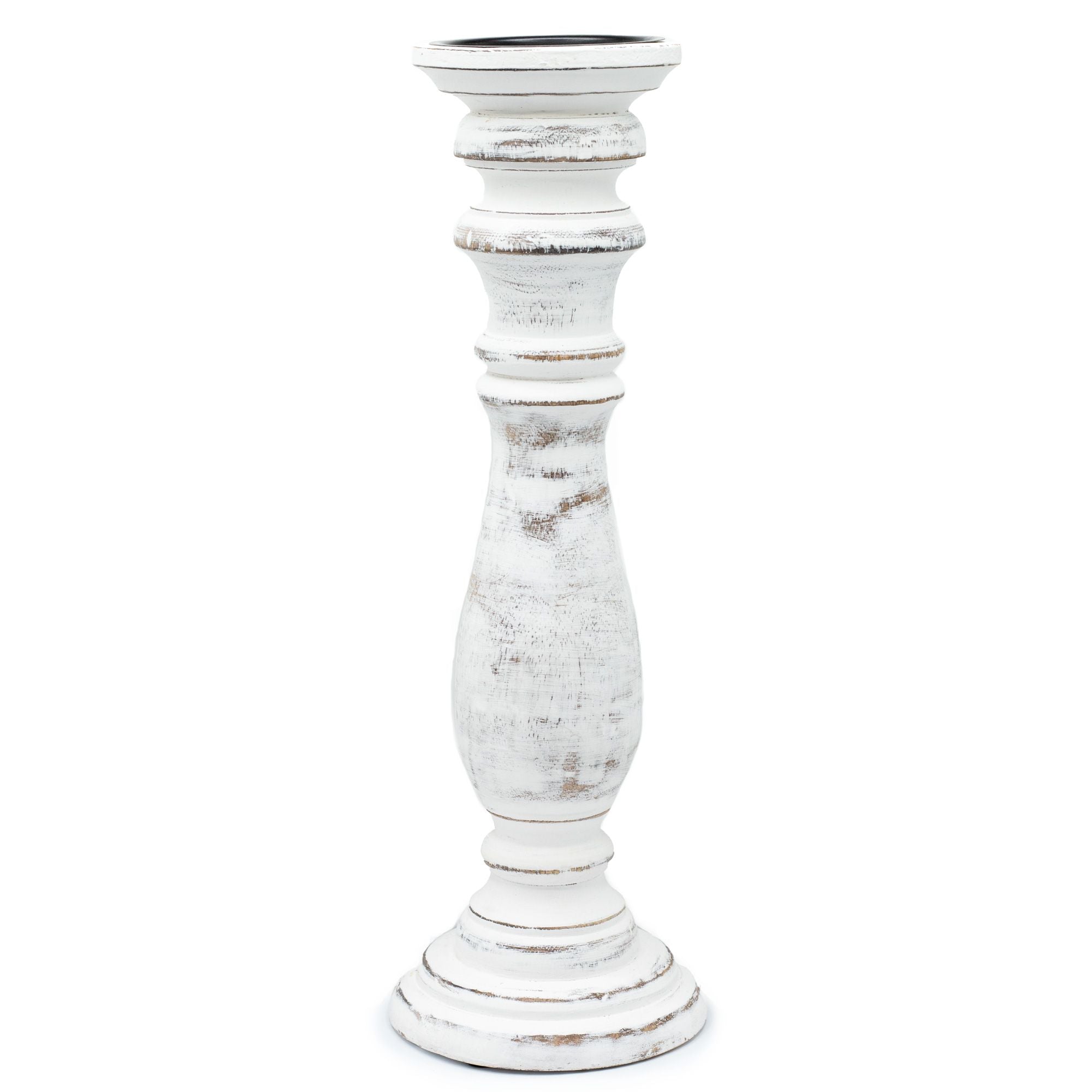 Suporte para Velas Clássico - Branco - Grande - 373x10cm