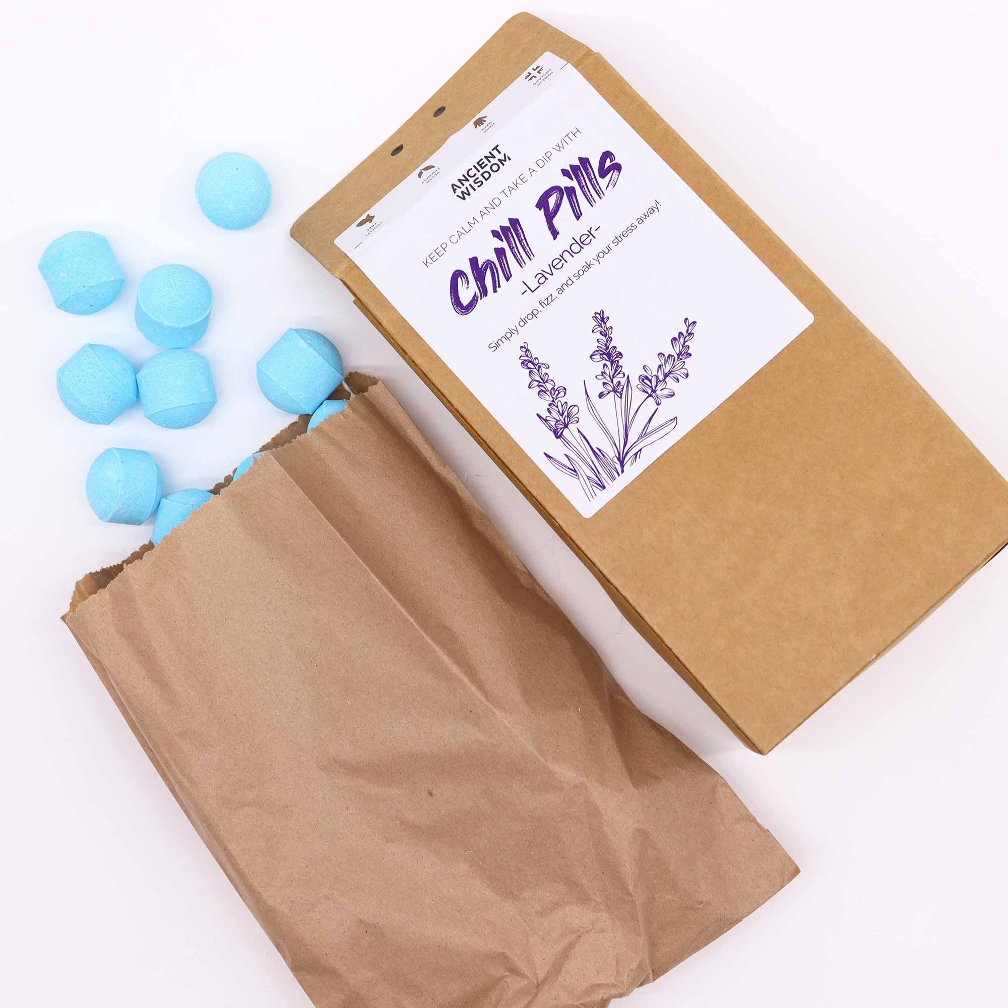 Conjunto Presente Chill Pills - Lavanda - 350 g