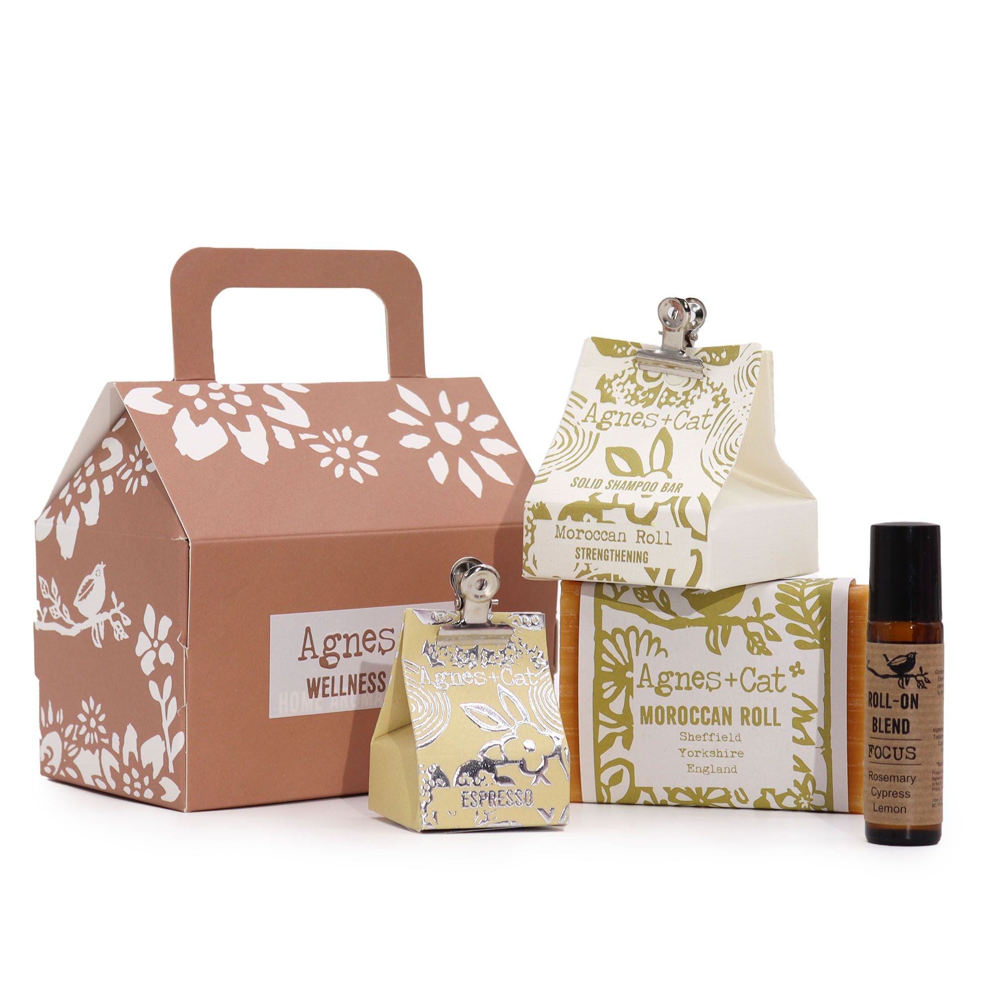 Conjunto Presente de Bem-Estar Agnes & Cat - Manhã Marroquina