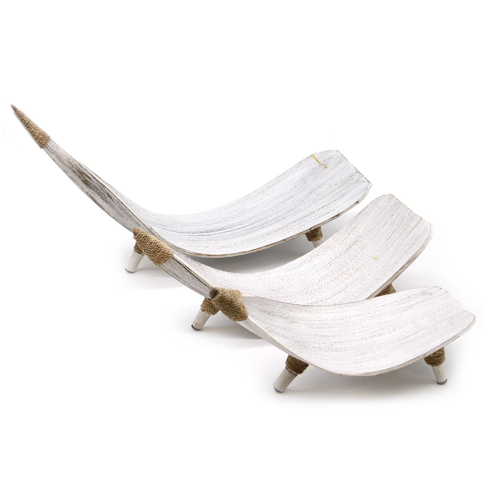 Conjunto de fruteiras em folha de coco – Branqueado